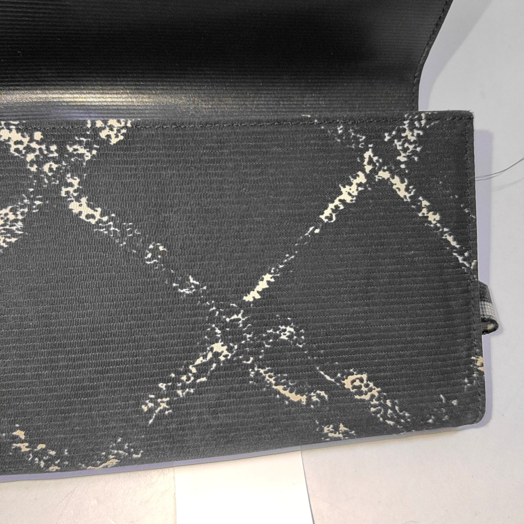 CHANEL Black Canvas Quilted Wallet 6nan-(SKU)-942554426