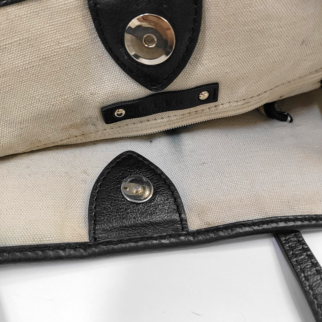 CELINE Gray Coated Canvas Printed Single Shoulder Bag with Handbag Silver Hardware Removable shoulder strap-(SKU)-946941967