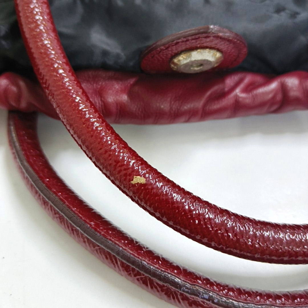 BURBERRY Dinton Red Cowhide Tote Bag Golden hardware-(SKU)-944819144