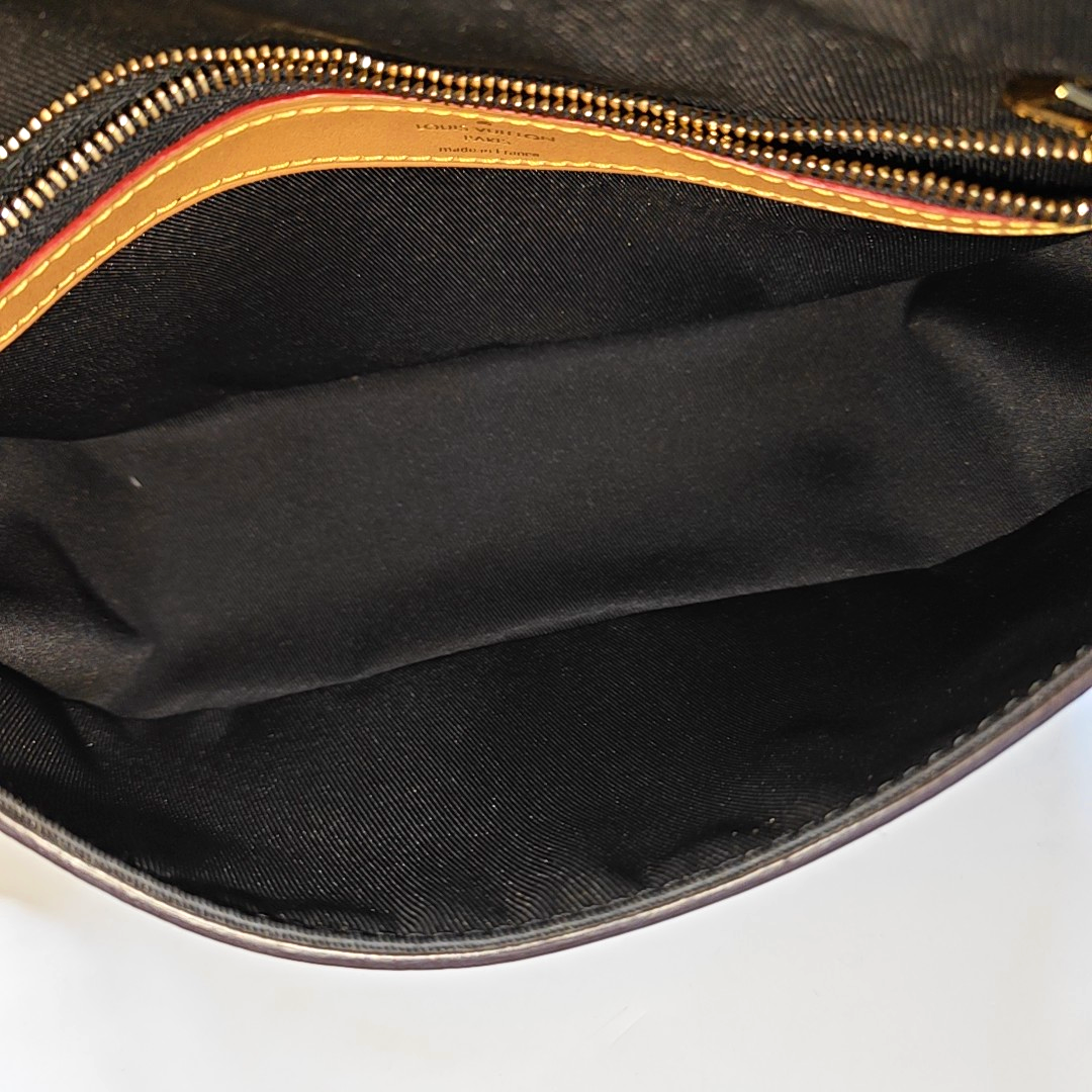 LOUIS VUITTON DIANE Medium Brown Coated Canvas Monogram Crossbody Bag Shoulder Bag Gold Hardware with 2 Detachable Straps-(SKU)-961056306