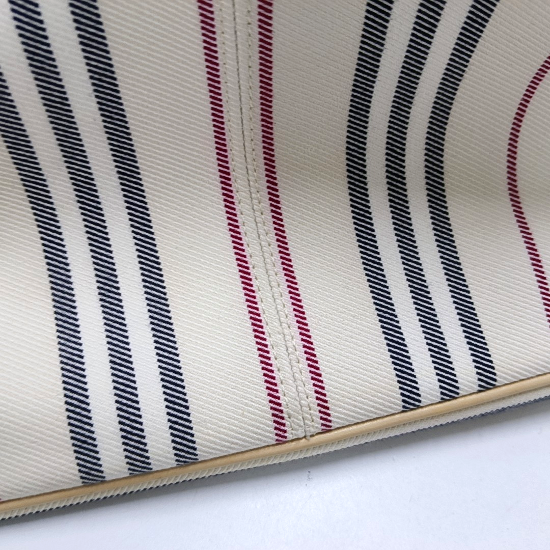 BURBERRY Tote bag White Canvas Tote Bag Ruthenium color hardware-(SKU)-935726448