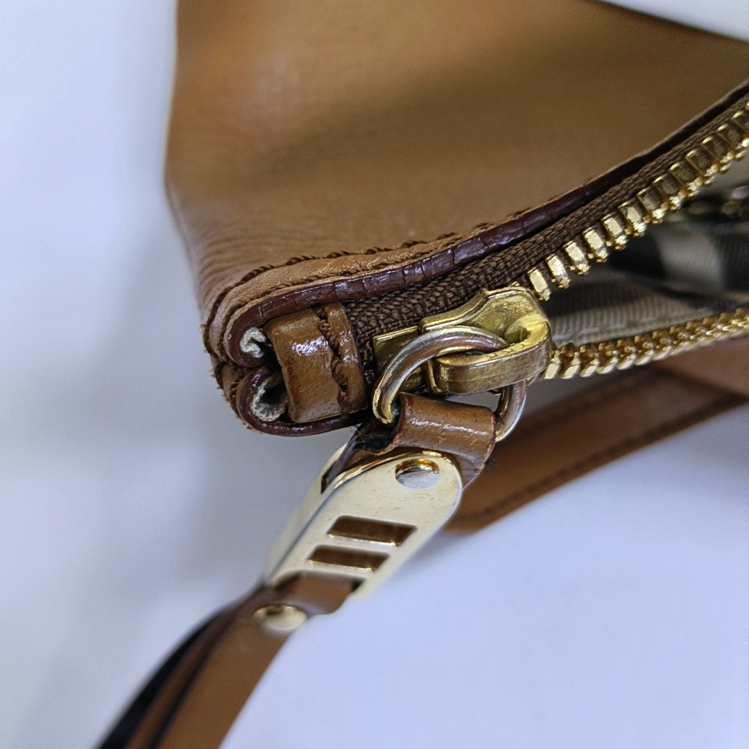 BURBERRY Salisbury mini Brown Leather Handbag Single Shoulder Bag Golden hardware-(SKU)-950551487