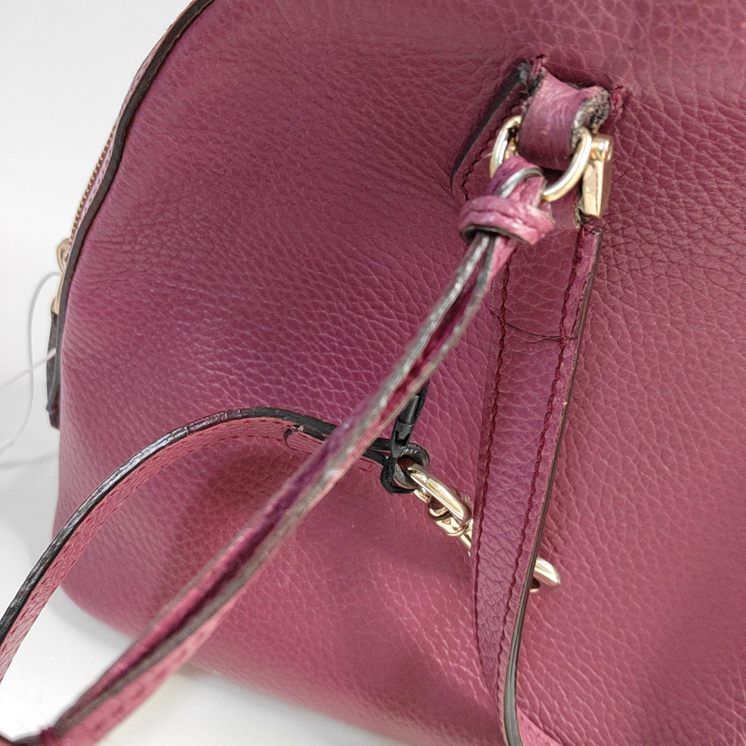 GUCCI Purple leather single shoulder bag crossbody handbag Golden hardware Removable shoulder strap-(SKU)-945084262