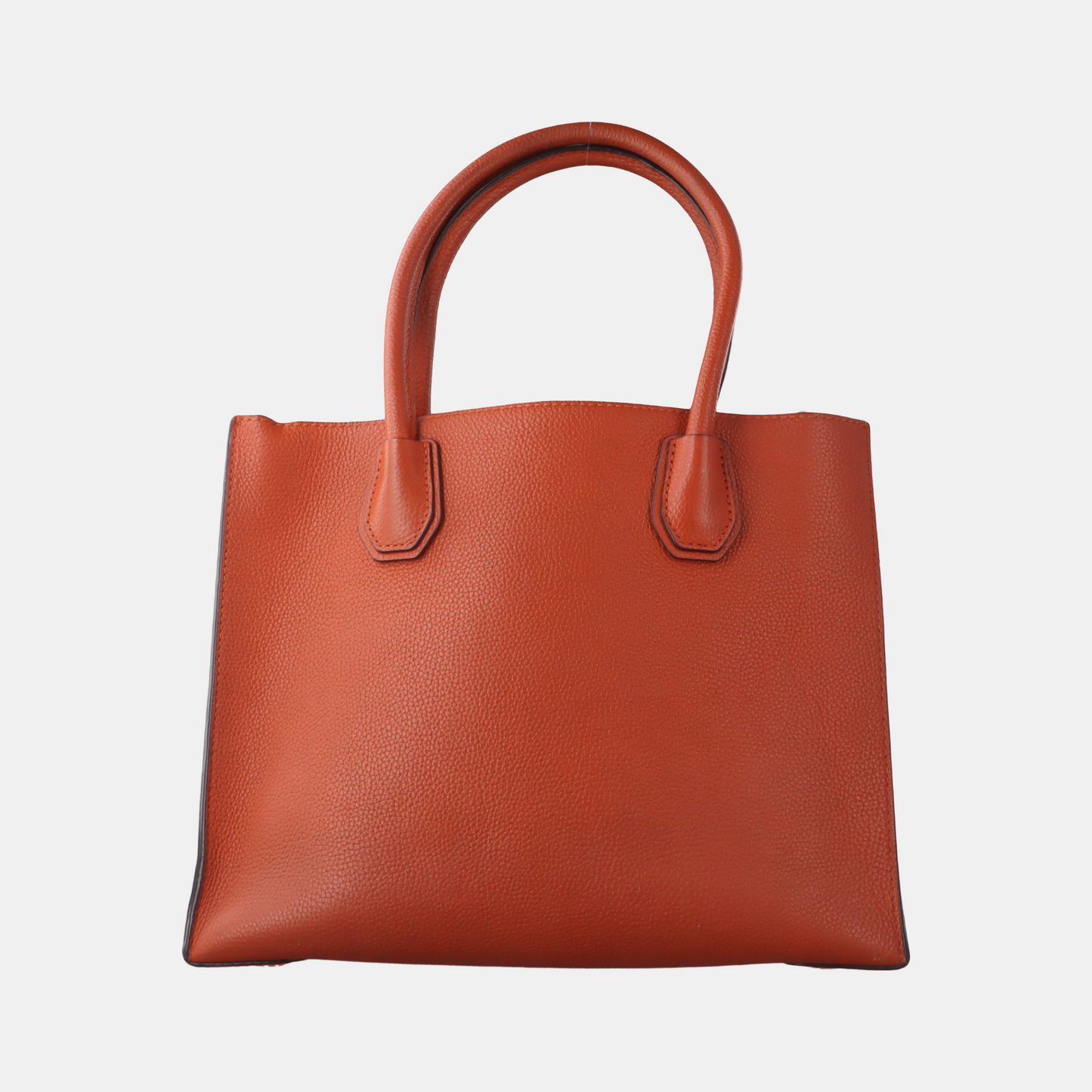 MICHAEL KORS Mercer Large size Orange Cowhide Single Shoulder Bag Crossbody Tote Golden hardware Removable shoulder strap-(SKU)-929074479