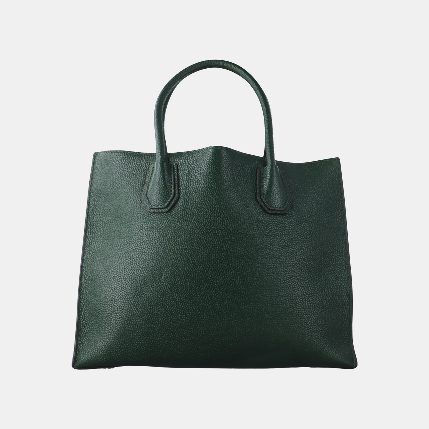 MICHAEL KORS Mercer Large size Dark Green Leather Crossbody Bag Single Shoulder Bag Handbag Golden hardware Removable shoulder strap-(SKU)-931190190