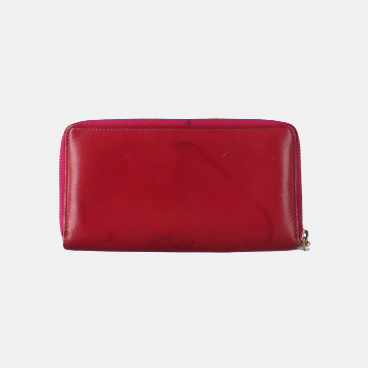 GUCCI Soho Red Leather Tassel Wallet Golden hardware-(SKU)-14500964