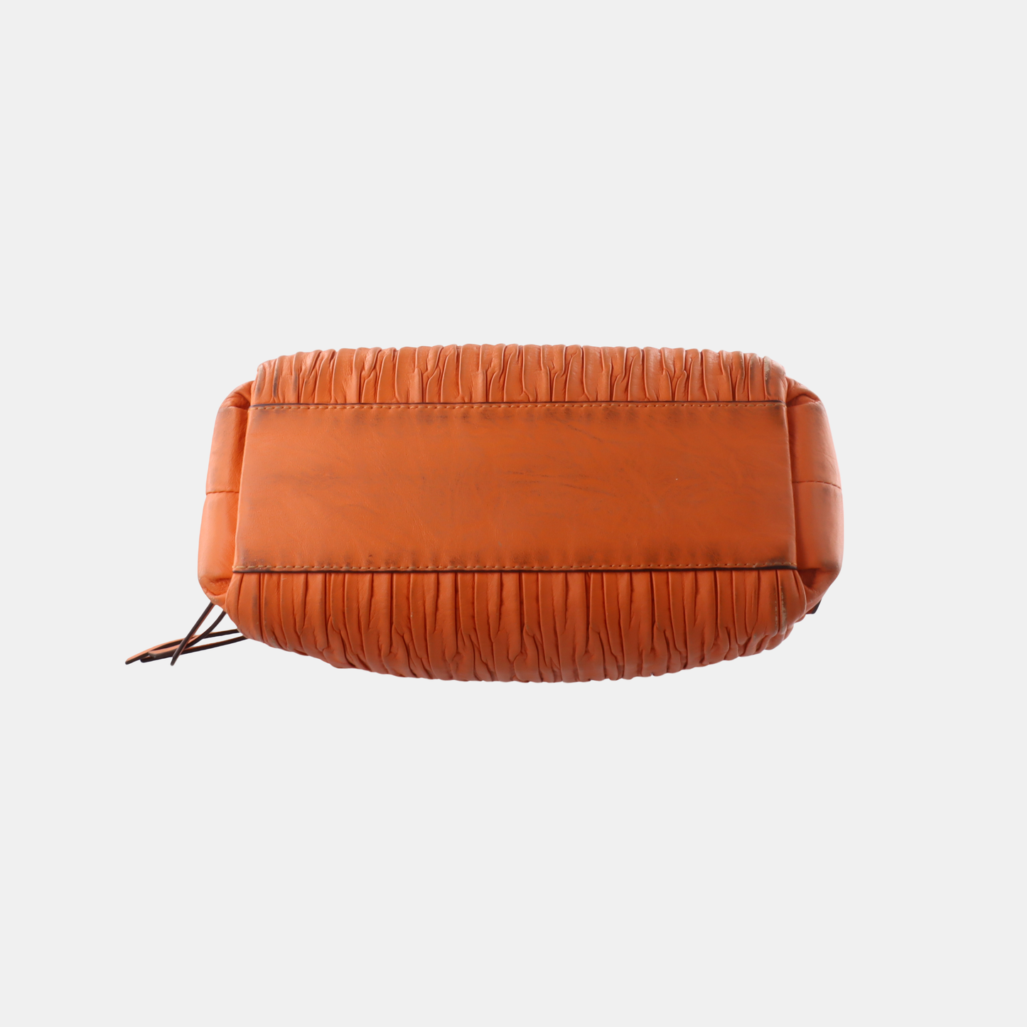 COACH Orange Leather Crossbody Handbag Single Shoulder Bag Golden hardware Removable shoulder strap-(SKU)-929655497