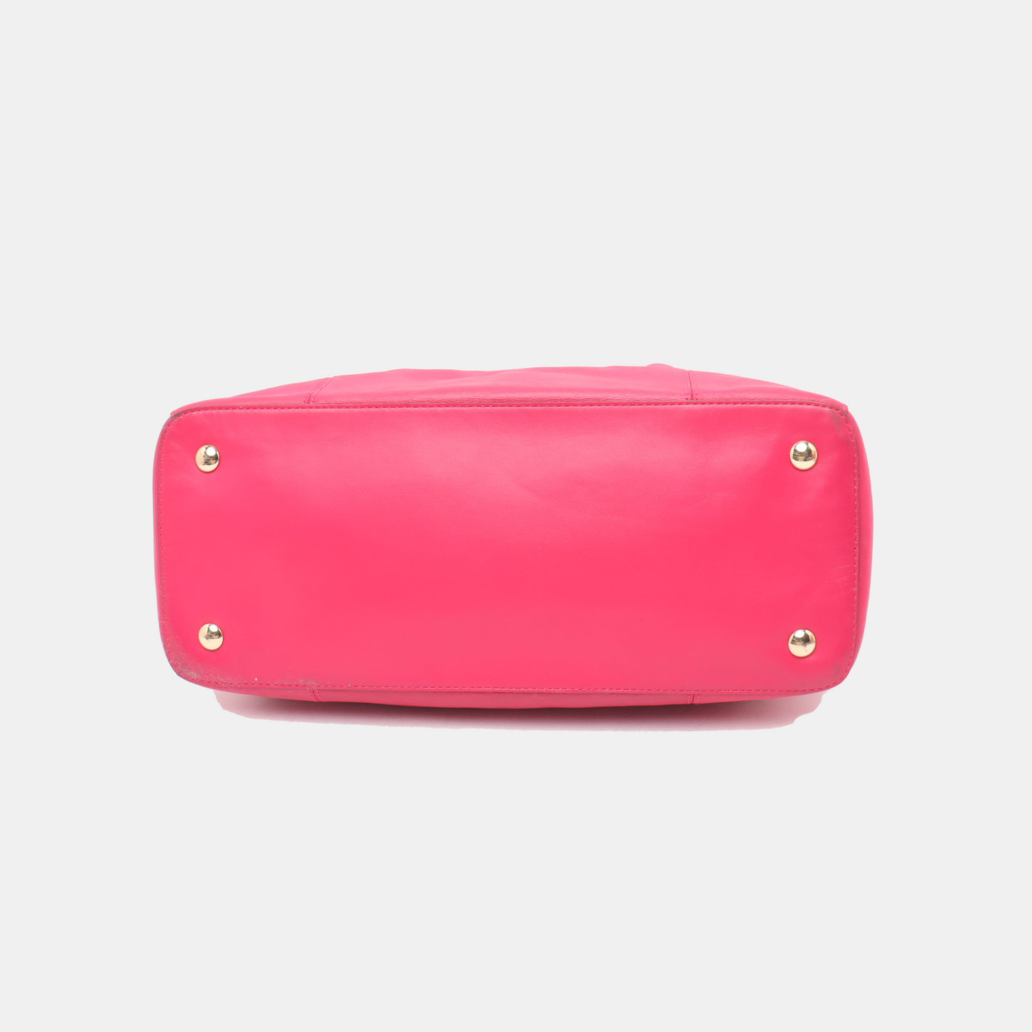 COACH Colette Fuchsia Leather Shoulder Tote Crossbody Bag Golden hardware Removable shoulder strap-(SKU)-931965984