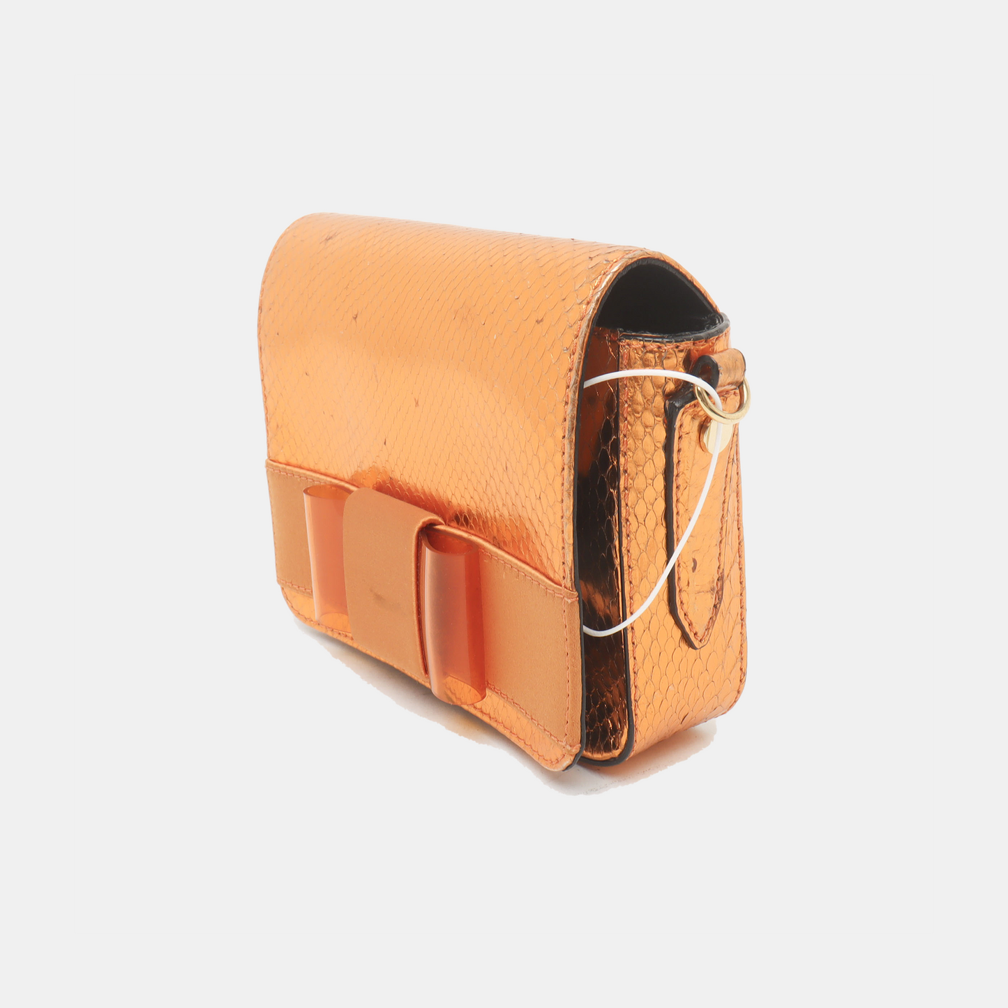 BURBERRY Golden Cowhide Sling Bag Single Shoulder Bag Golden hardware Removable shoulder strap-(SKU)-939200575