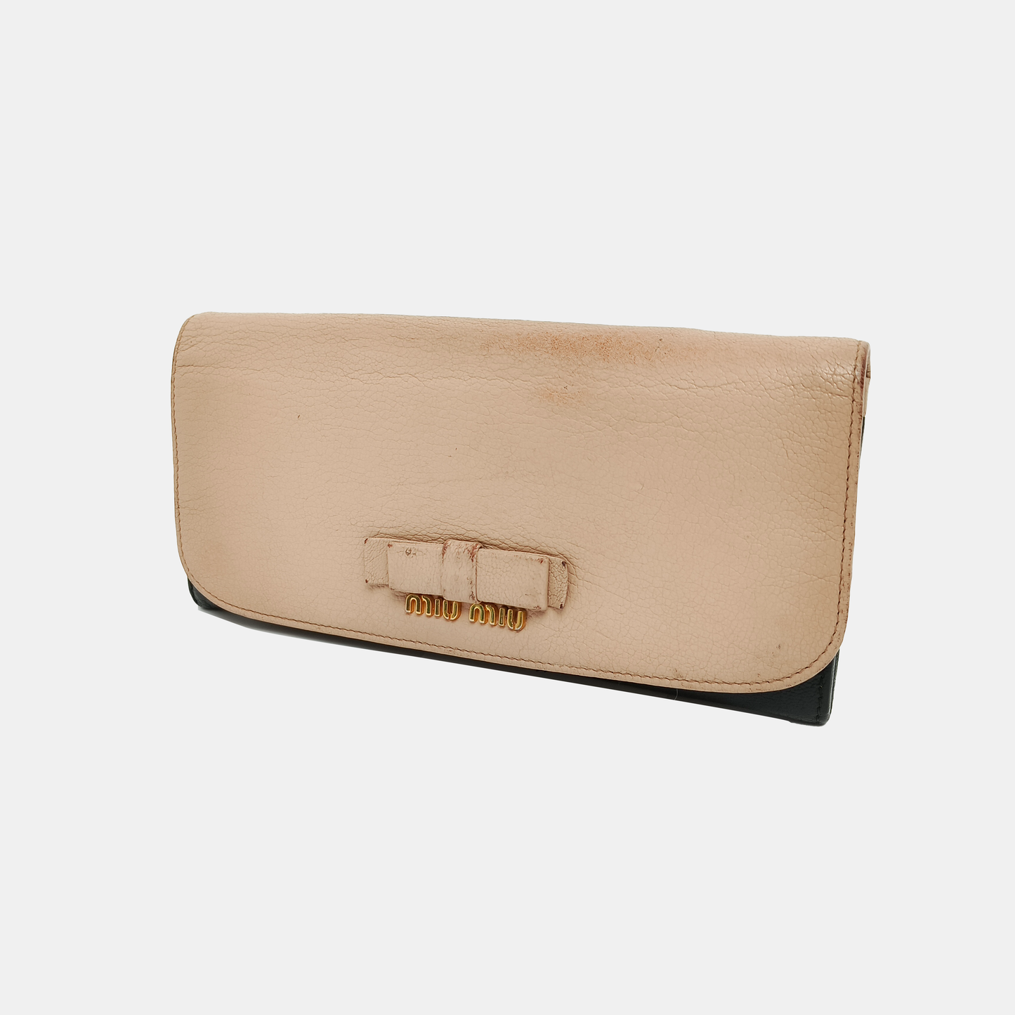 Miu Miu Brown Leather Handbag Golden hardware-(SKU)-938080004