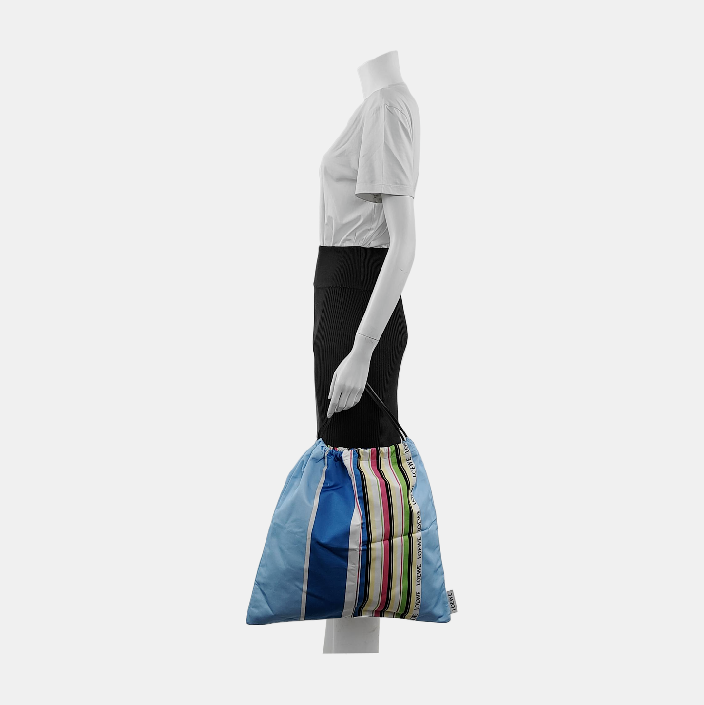 LOEWE Multicolor Fabric Clutch-(SKU)-940654459