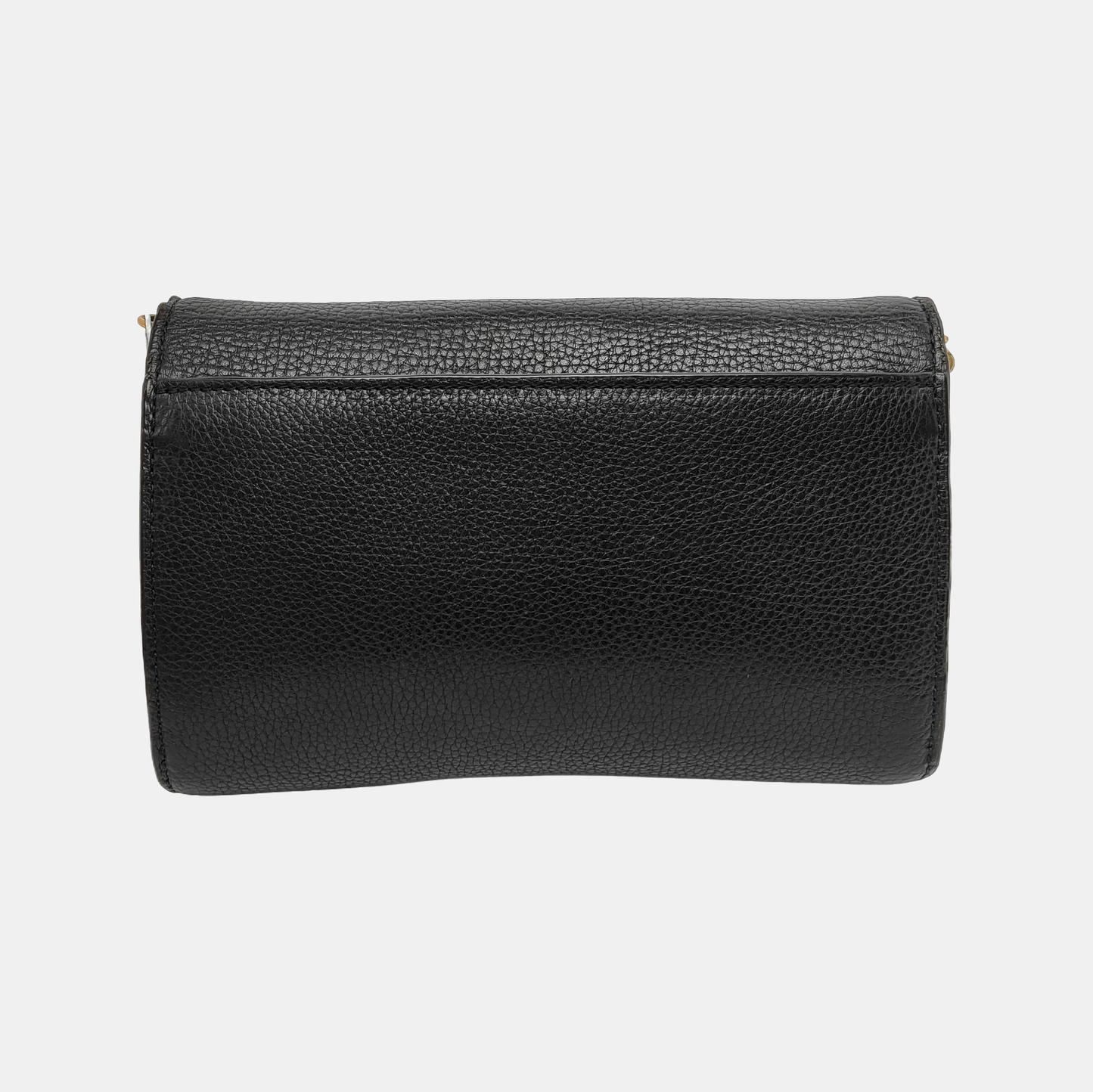 TORY BURCH Taylor Black leather crossbody bag handbag Golden hardware Removable shoulder strap-(SKU)-940612898