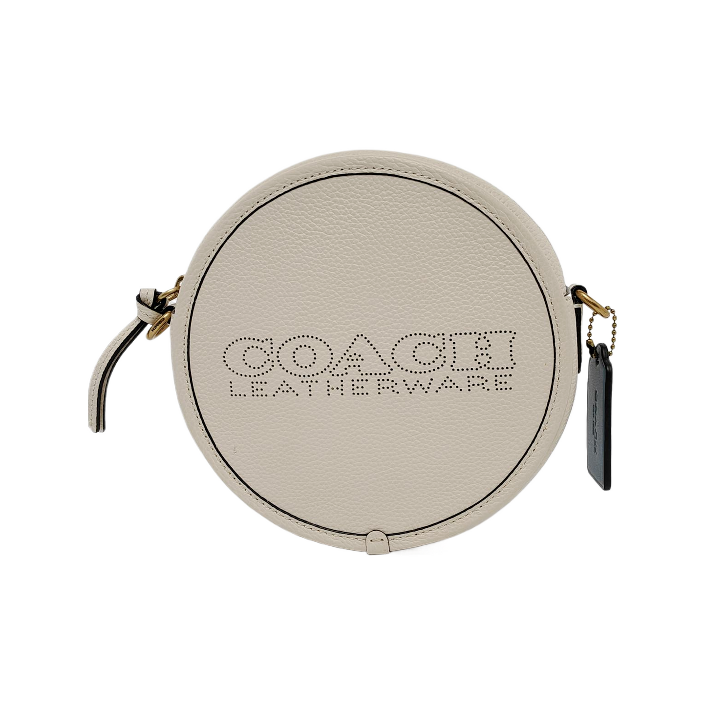 COACH White Leather Single Shoulder Bag Removable shoulder strap-(SKU)-940161212