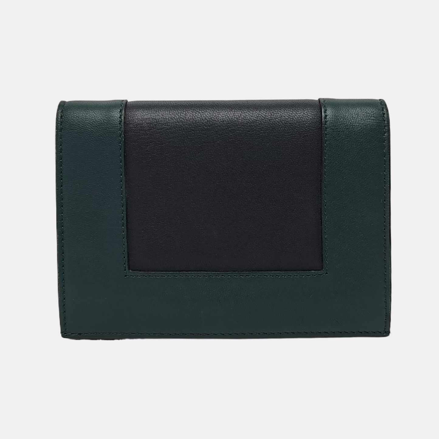 CELINE Green Cowhide Wallet Golden hardware-(SKU)-947043201
