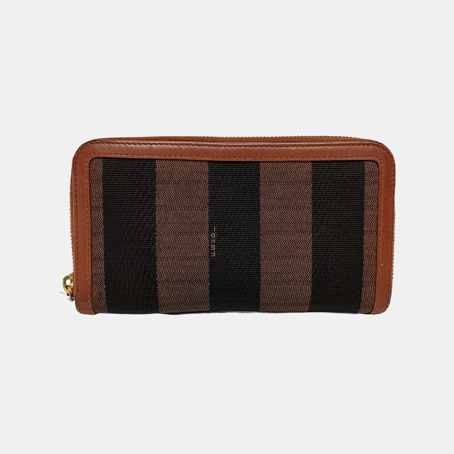 FENDI Multicolor Canvas Wallet Golden hardware-(SKU)-948382276