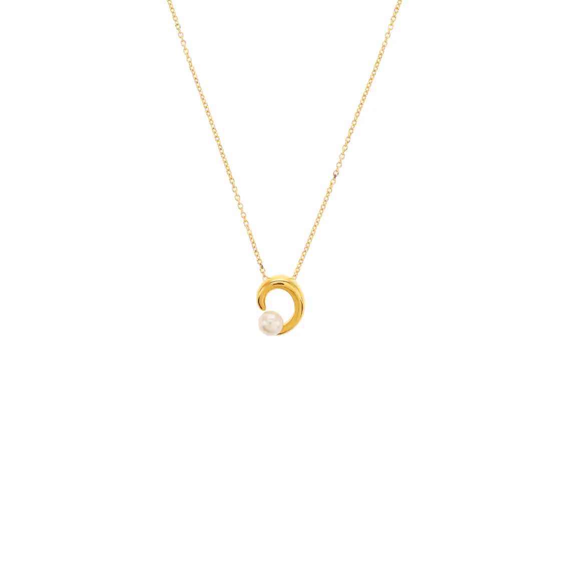 TASAKI 金色925银珍珠项链 Length45.5cm-(SKU)-941822764