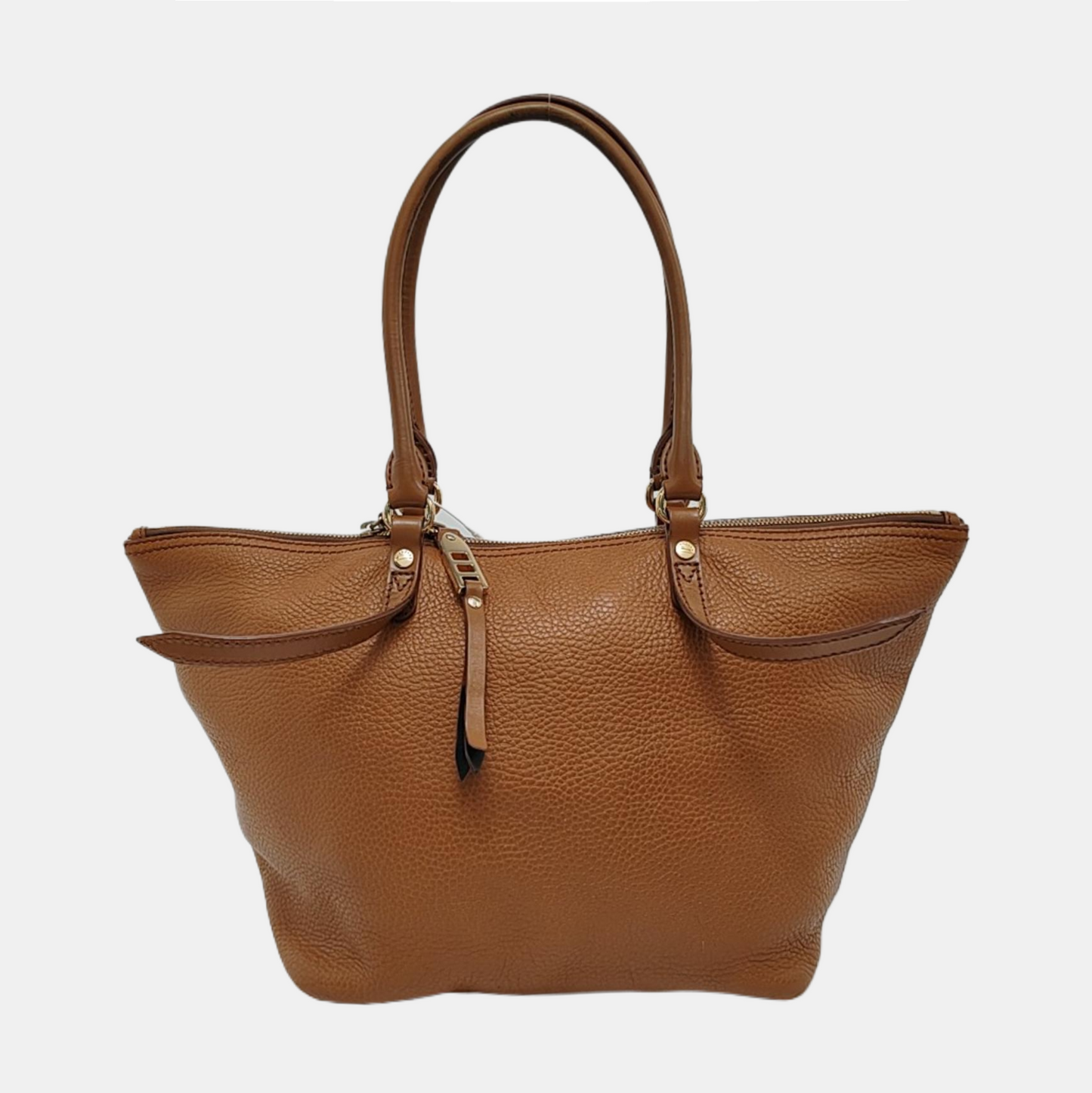 BURBERRY Salisbury mini Brown Leather Handbag Single Shoulder Bag Golden hardware-(SKU)-950551487