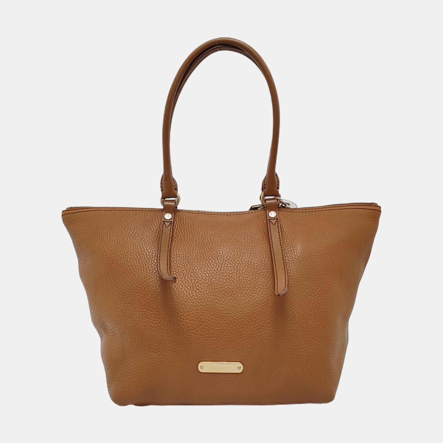BURBERRY Salisbury mini Brown Leather Handbag Single Shoulder Bag Golden hardware-(SKU)-950551487