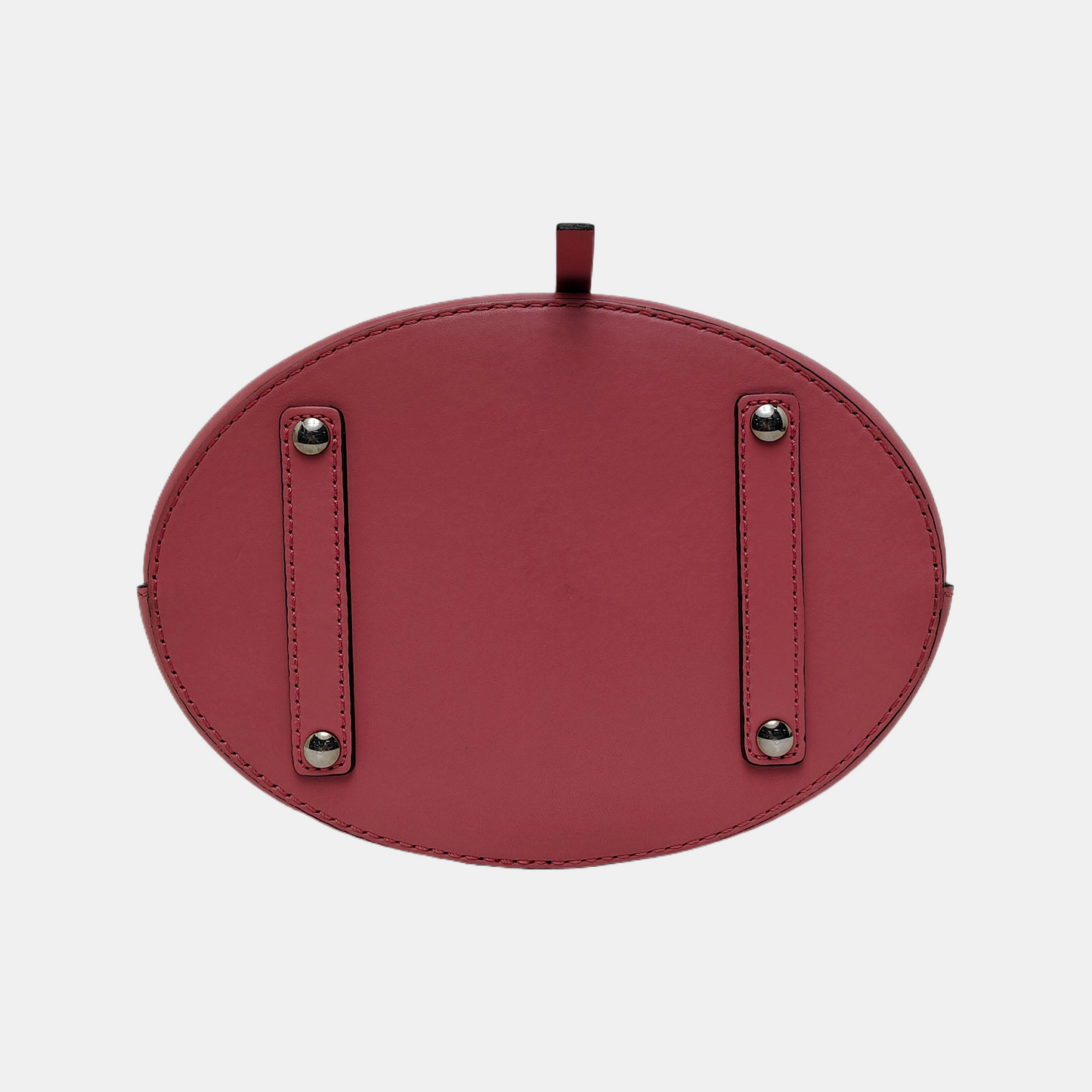 BURBERRY Bucket bag Pink Cowhide Single Shoulder Bag Tote Bag Silver Hardware Pouch detachable shoulder strap-(SKU)-940766146