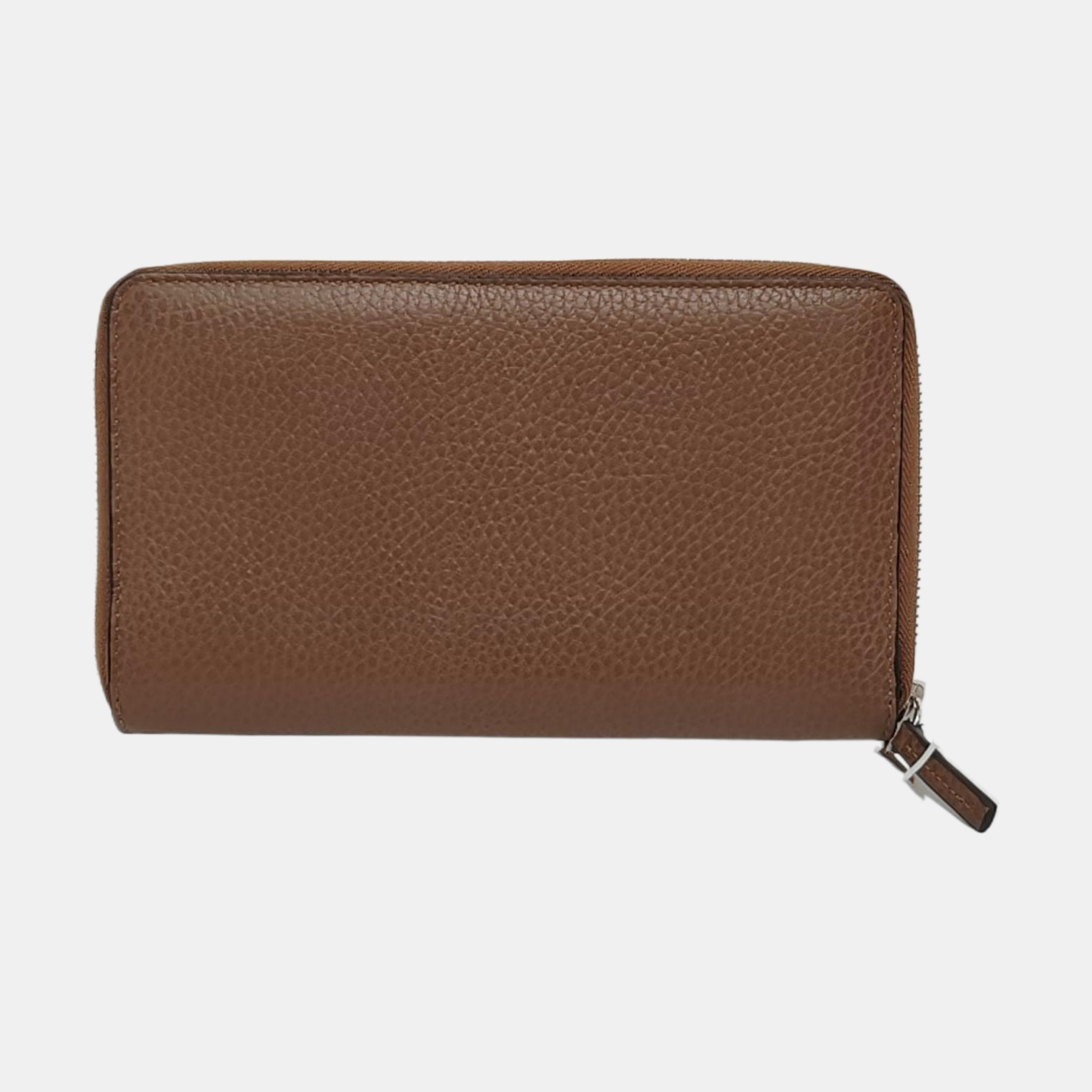 GUCCI Brown Cowhide Wallet Silver Hardware-(SKU)-951966952