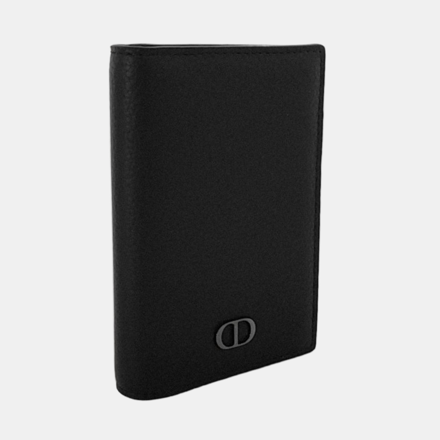 DIOR Black Cowhide Card Case-(SKU)-953190341