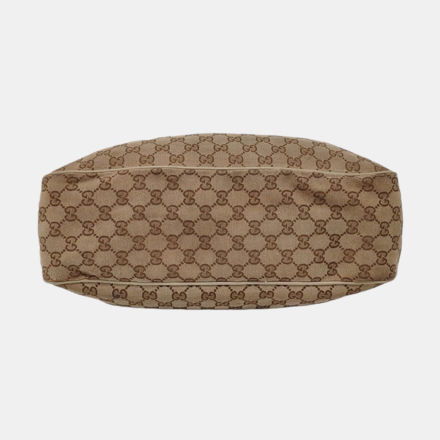 GUCCI Sukey Brown Canvas Monogram Handbag Single Shoulder Bag Golden hardware-(SKU)-953204844