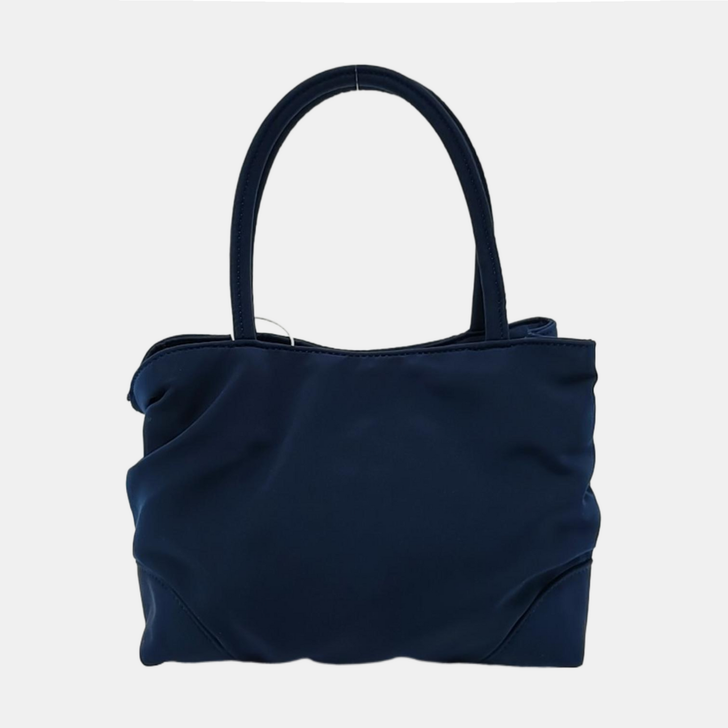 BOTTEGA VENETA Tote bag Blue Nylon Quilted Handbag Silver Hardware Vintage model-(SKU)-953954713