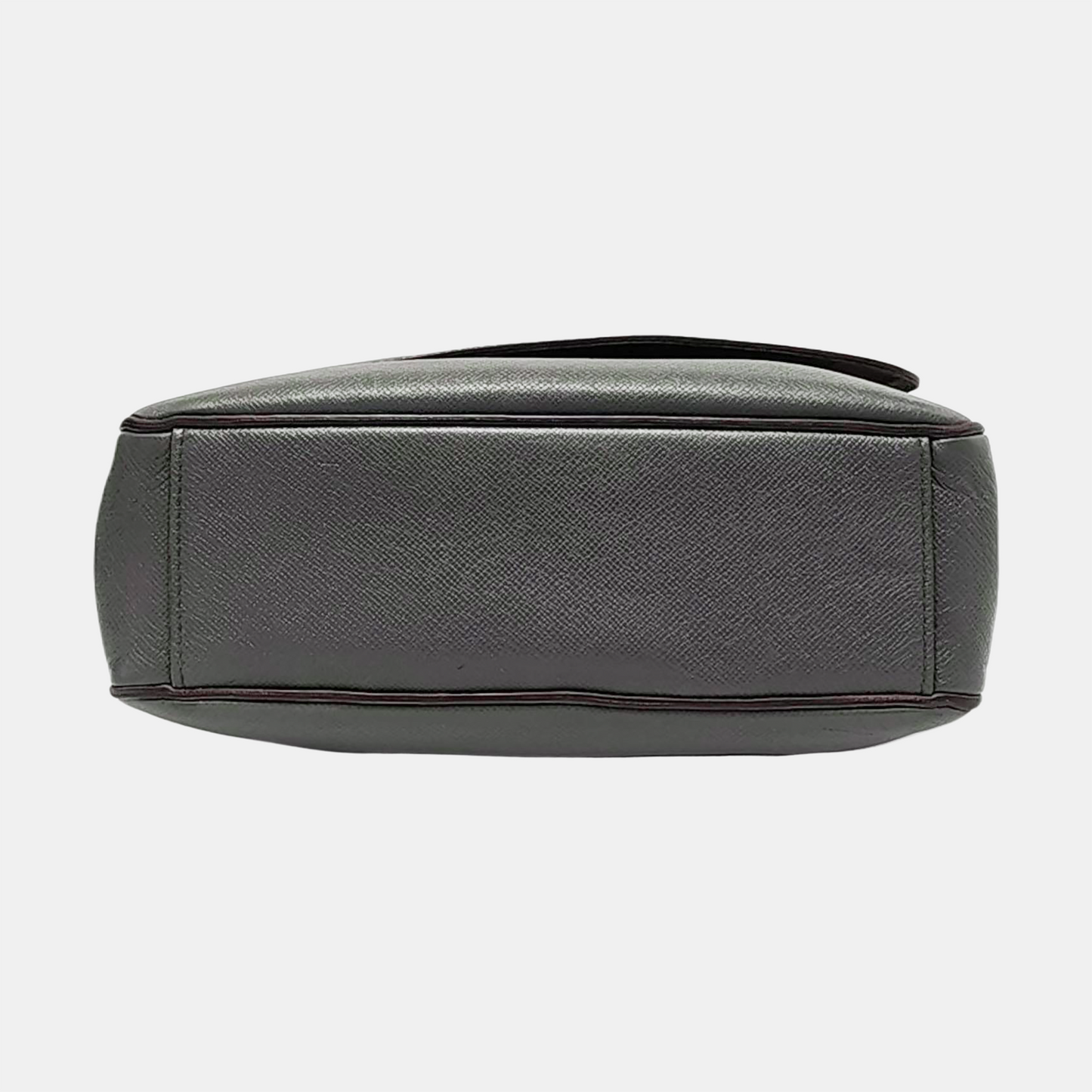 LOUIS VUITTON ROMAN Grey Cowhide Crossbody Bag Silver Hardware-(SKU)-954717295