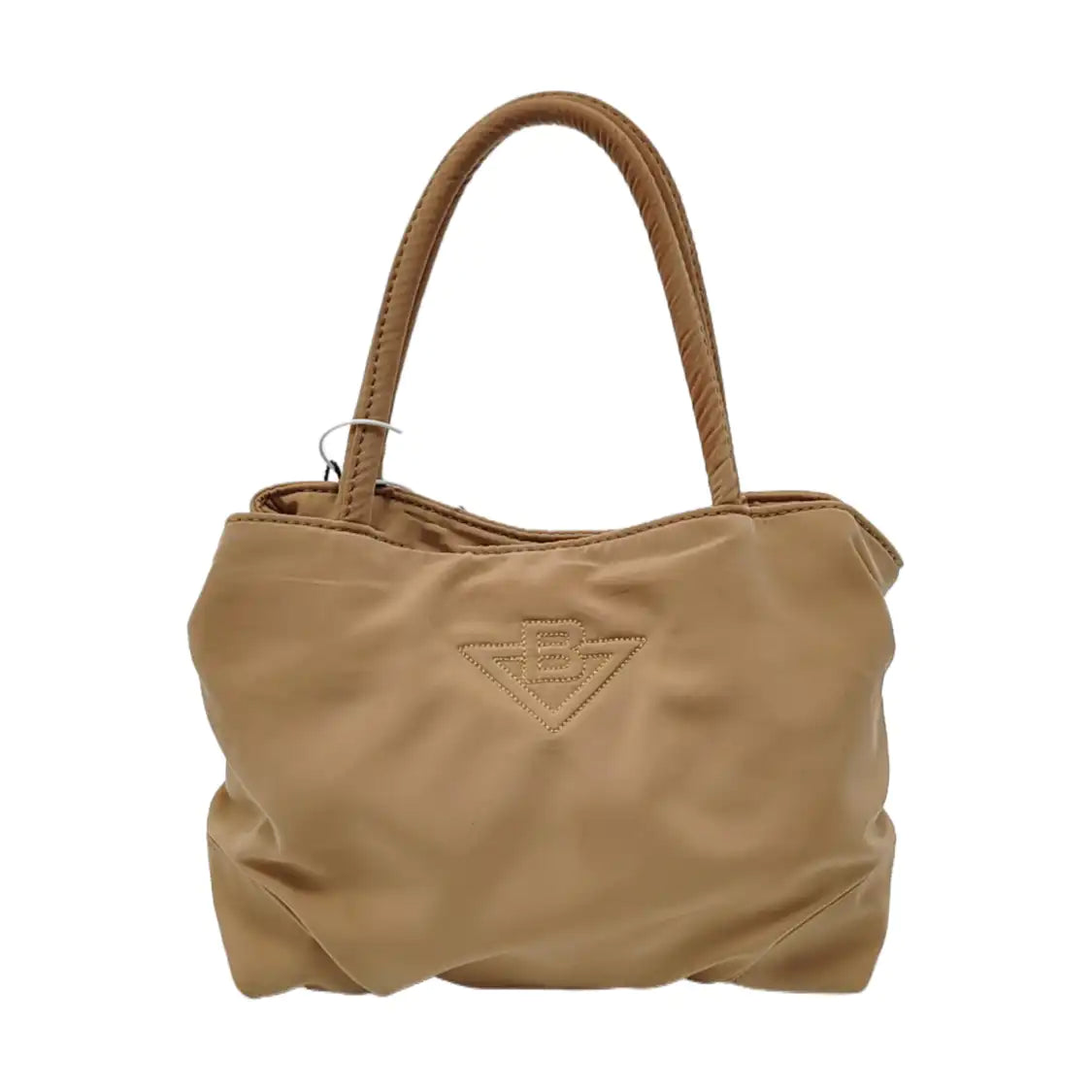 BOTTEGA VENETA Tote bag Khaki Nylon Quilted Handbag Golden hardware-(SKU)-954647778