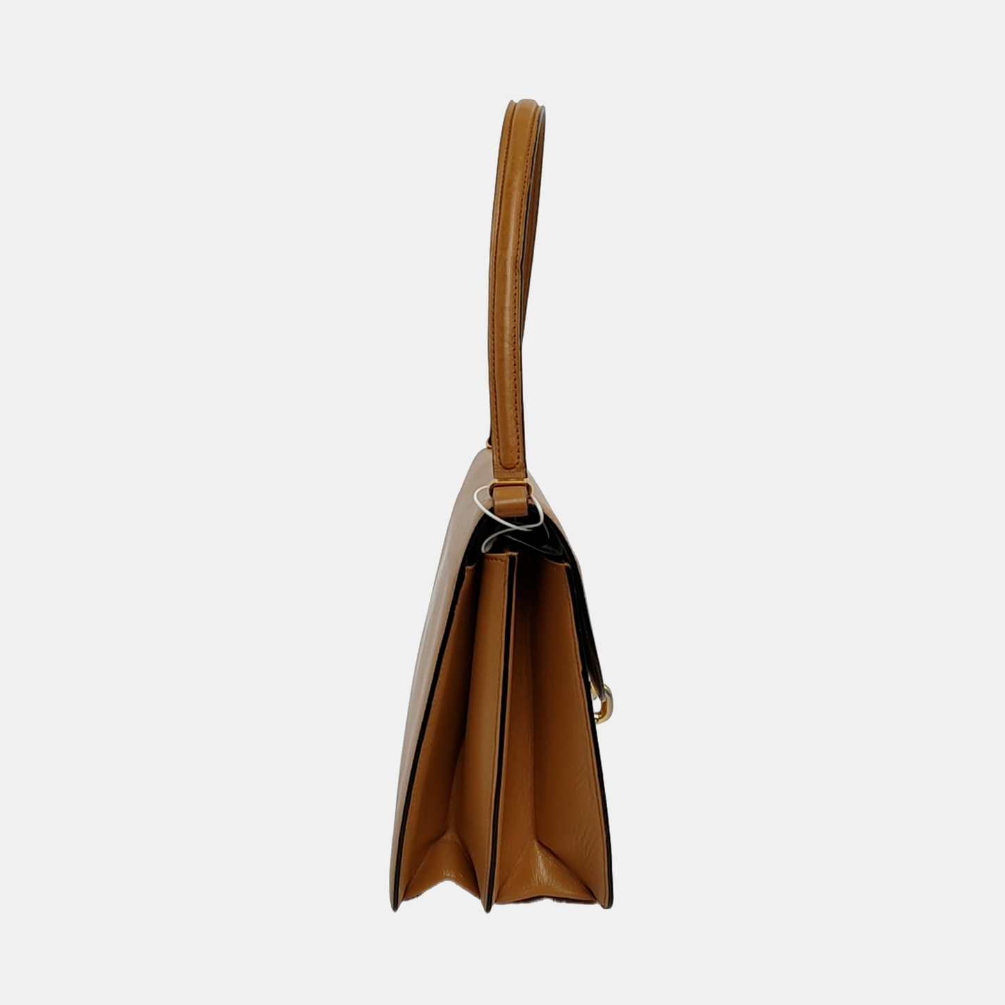 DIOR Brown Cowhide Single Shoulder Bag Tote Golden hardware-(SKU)-957129758