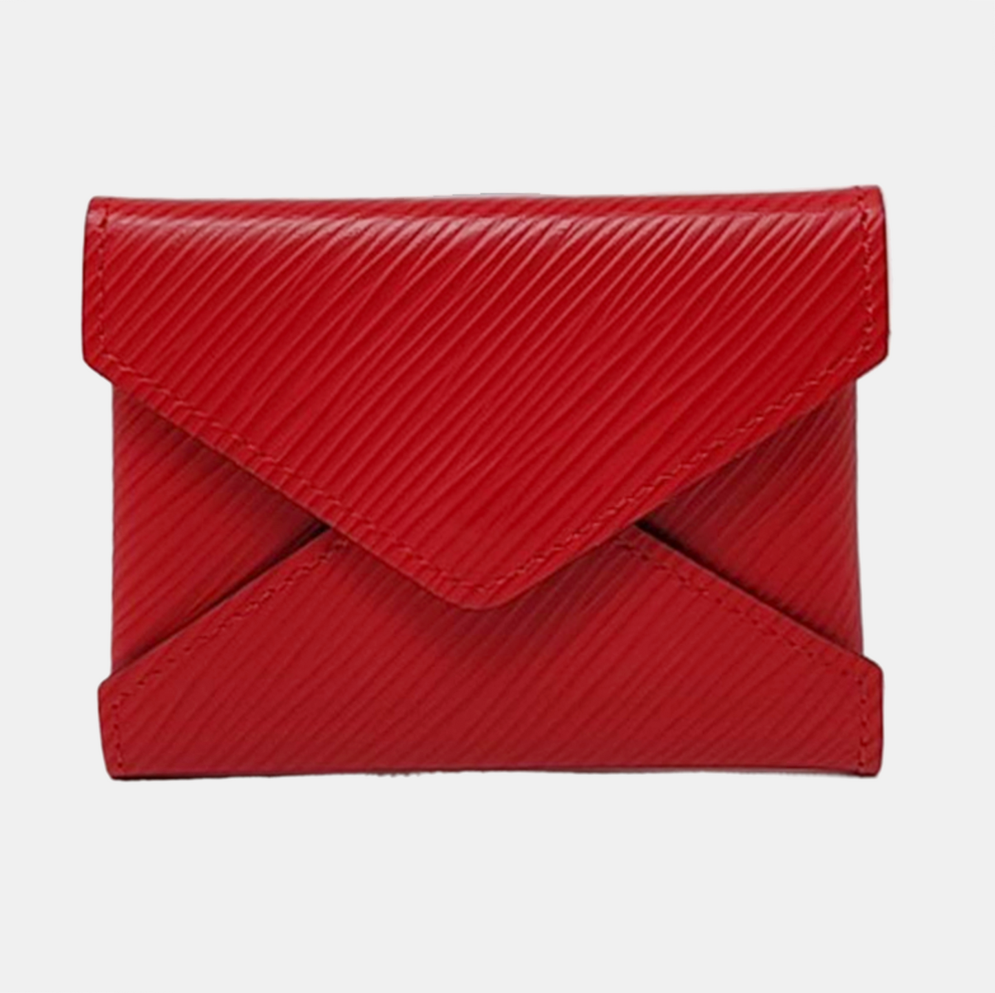 LOUIS VUITTON KIRGAMI 红色EPI牛皮水波纹钱包 Golden hardware-(SKU)-957269073