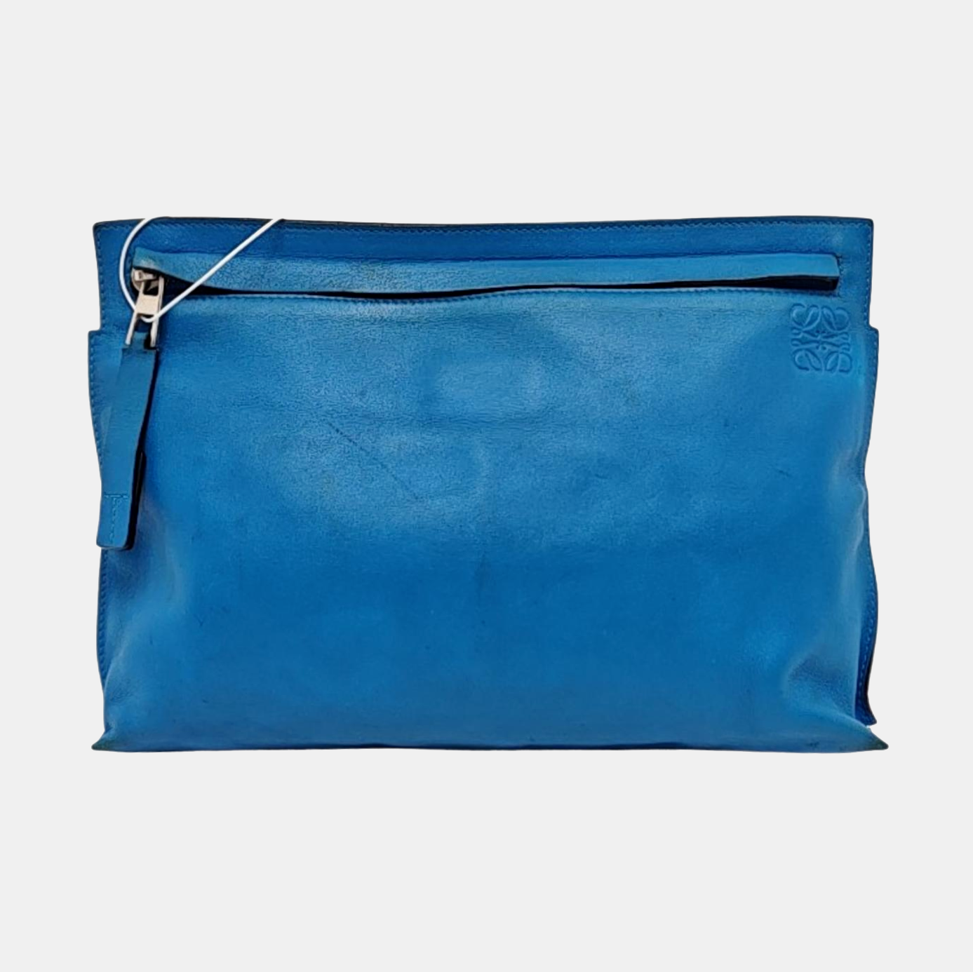 LOEWE RepeatBlue Calfskin Embossed Handbag-(SKU)-957639765