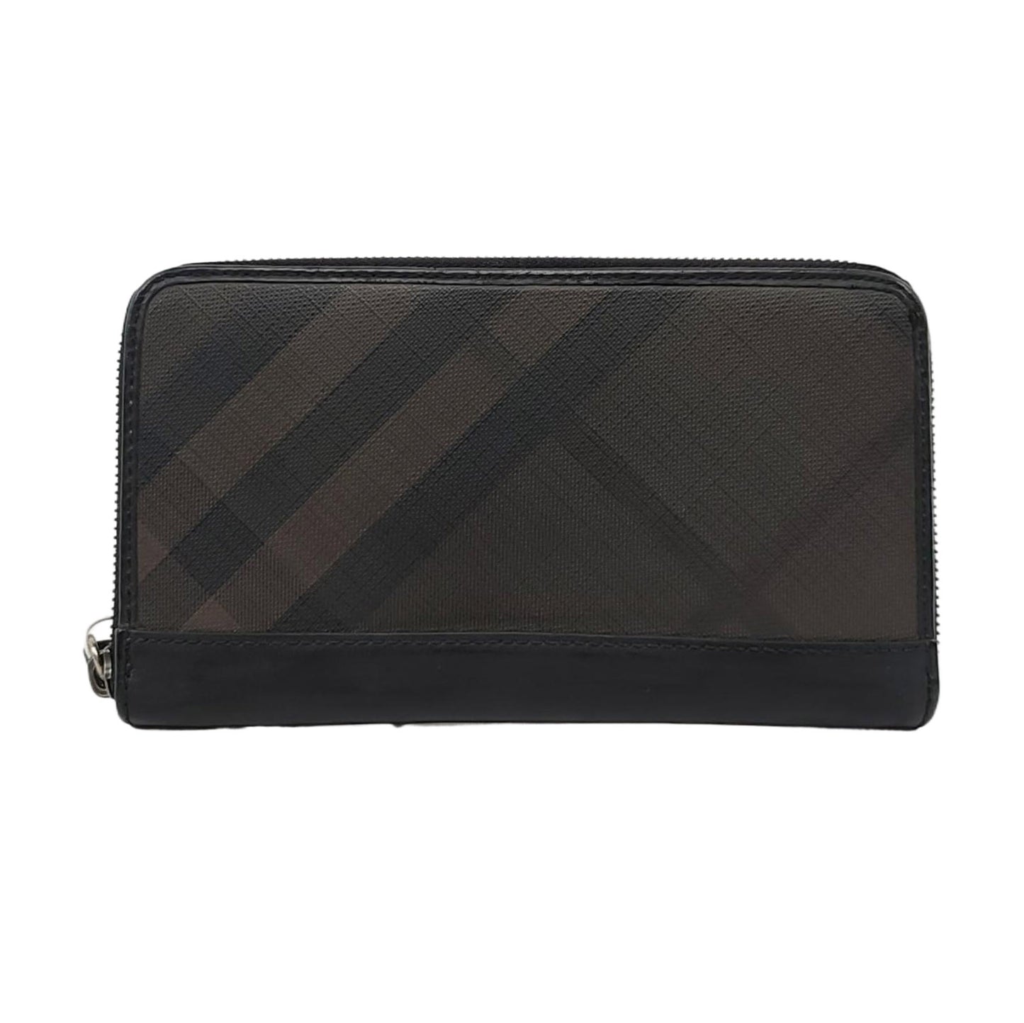 BURBERRY Multicolor Coated Canvas Wallet Silver Hardware-(SKU)-958959438