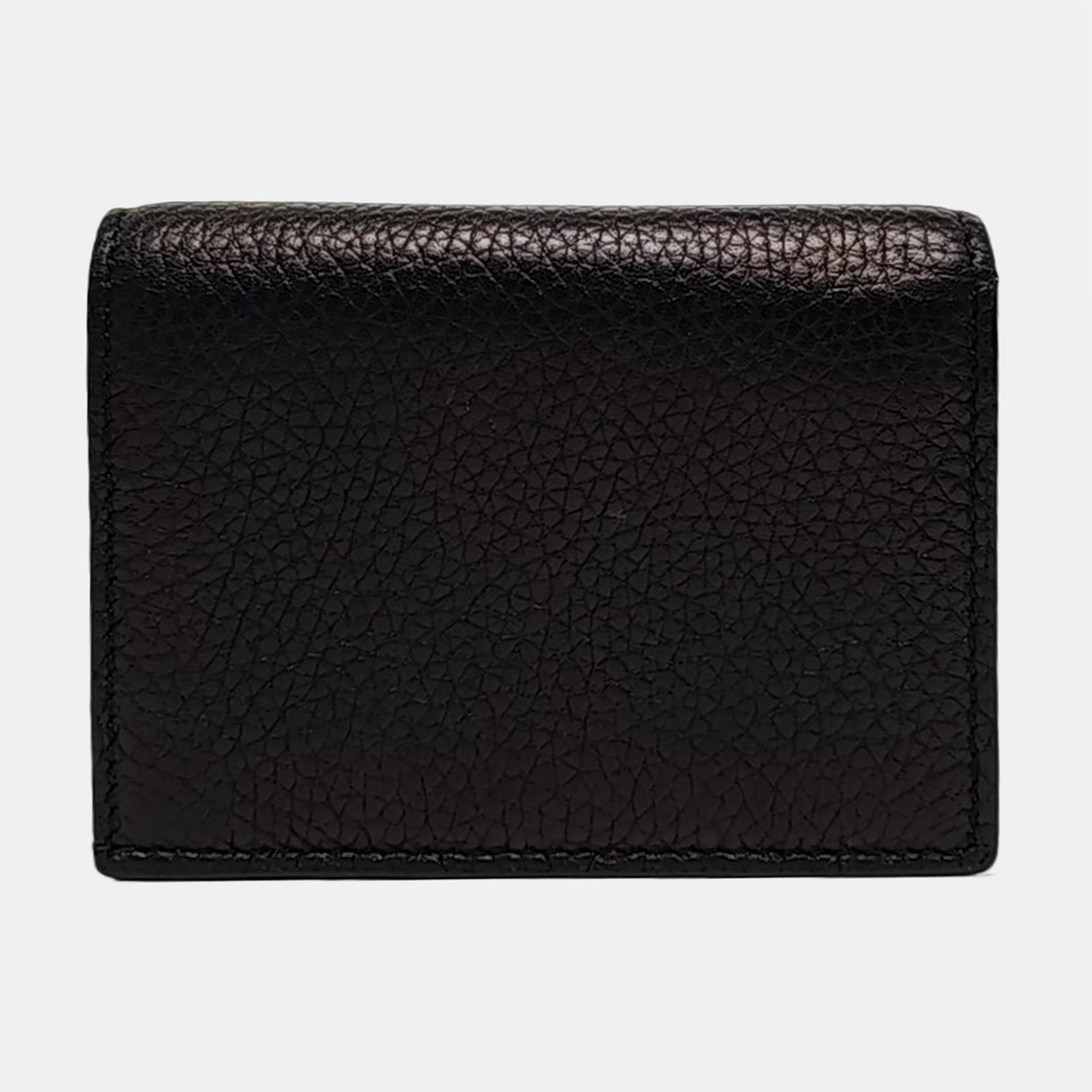 GUCCI Animalier Black Leather Printed Wallet Golden hardware-(SKU)-959022609