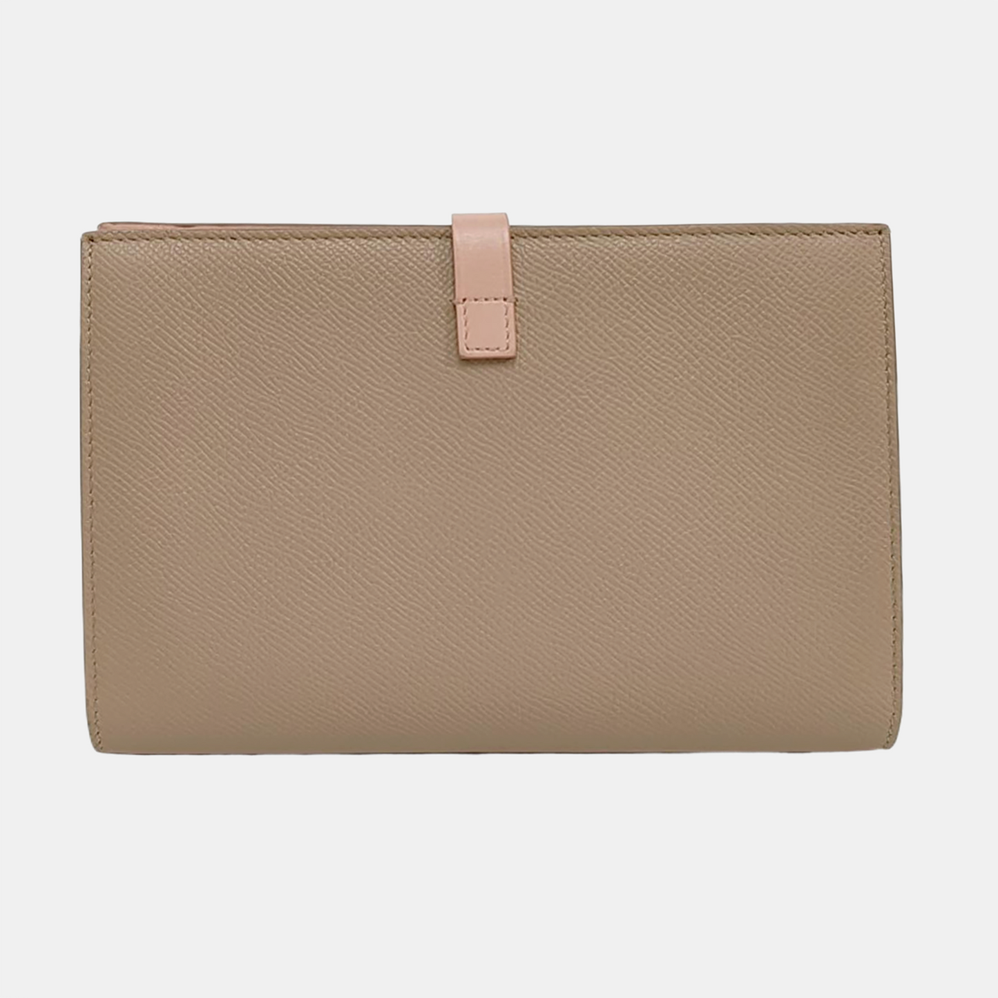 CELINE Khaki Cowhide Handbag Silver Hardware-(SKU)-959474539