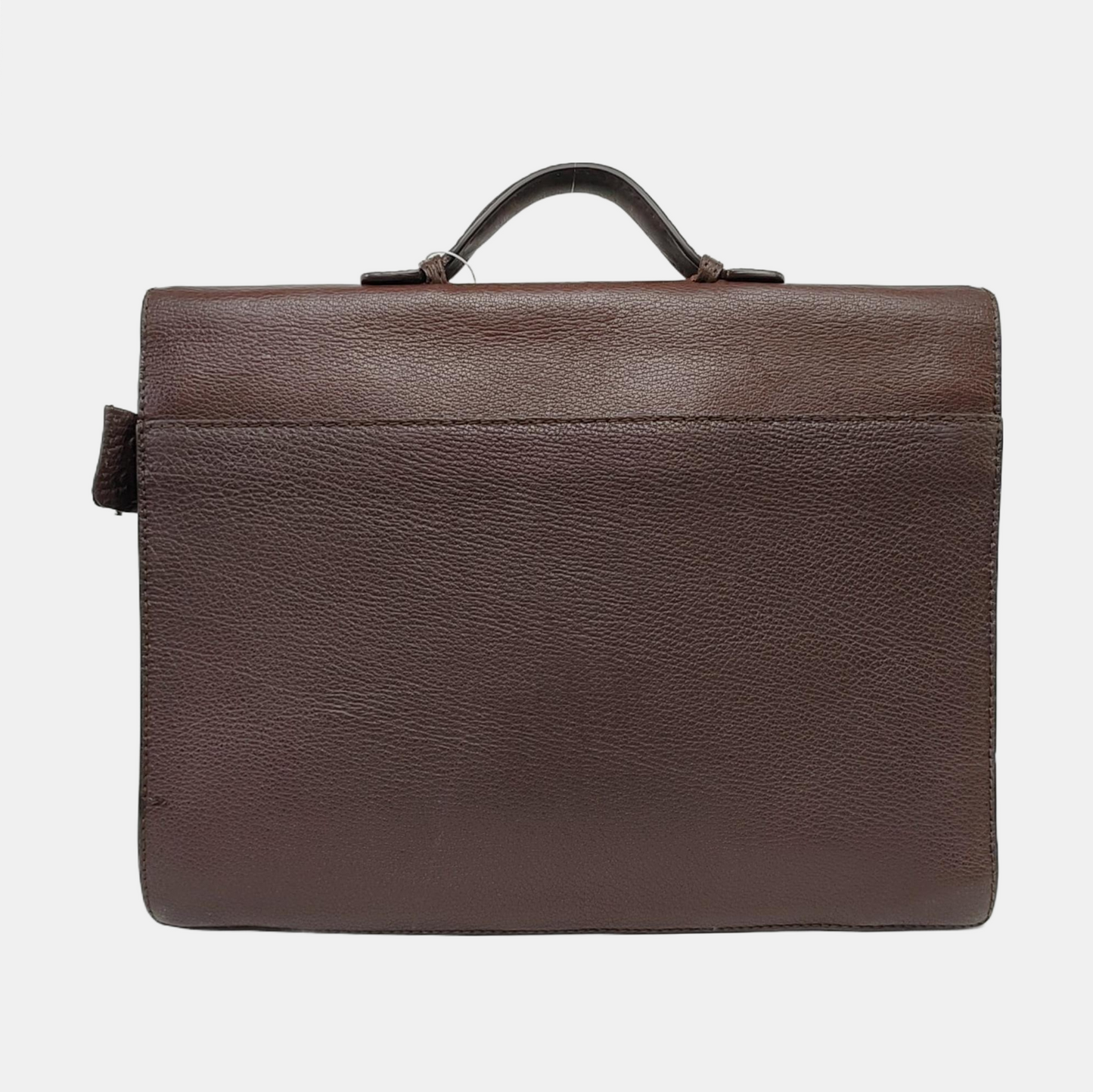 LOEWE Dark Brown Cowhide Handbag Single Shoulder Bag Crossbody Golden hardware-(SKU)-960024016