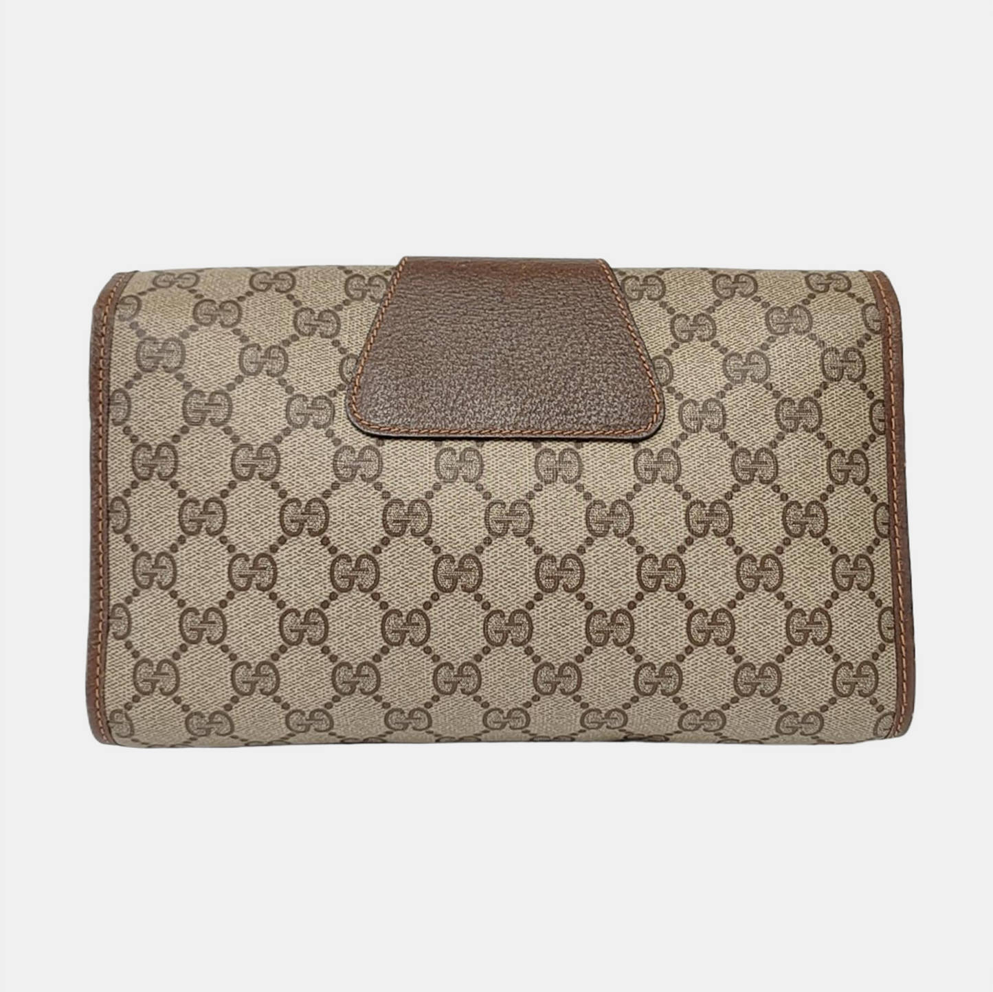 GUCCI Ebony Canvas Handbag Golden hardware-(SKU)-959784440