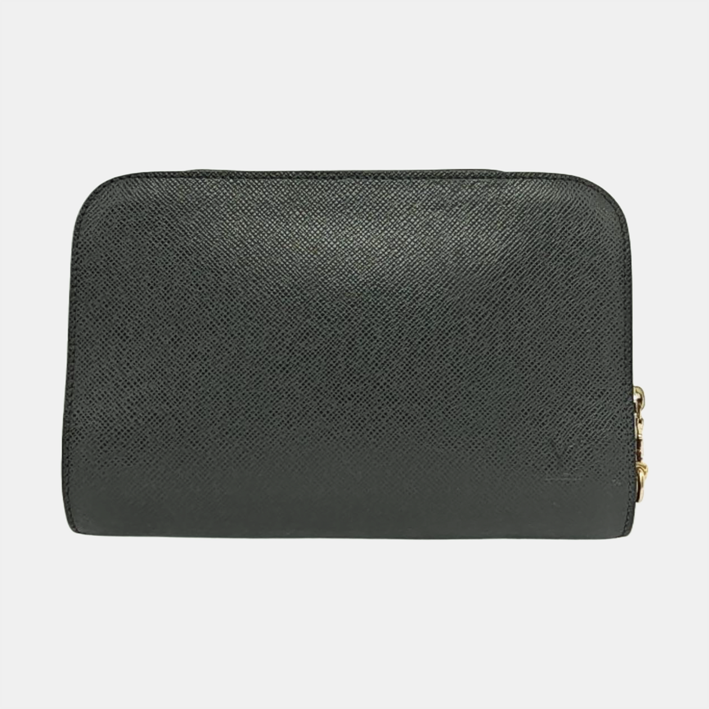 LOUIS VUITTON BAIKAL Dark Green Cow Leather Handbag Tote Golden hardware-(SKU)-960205734