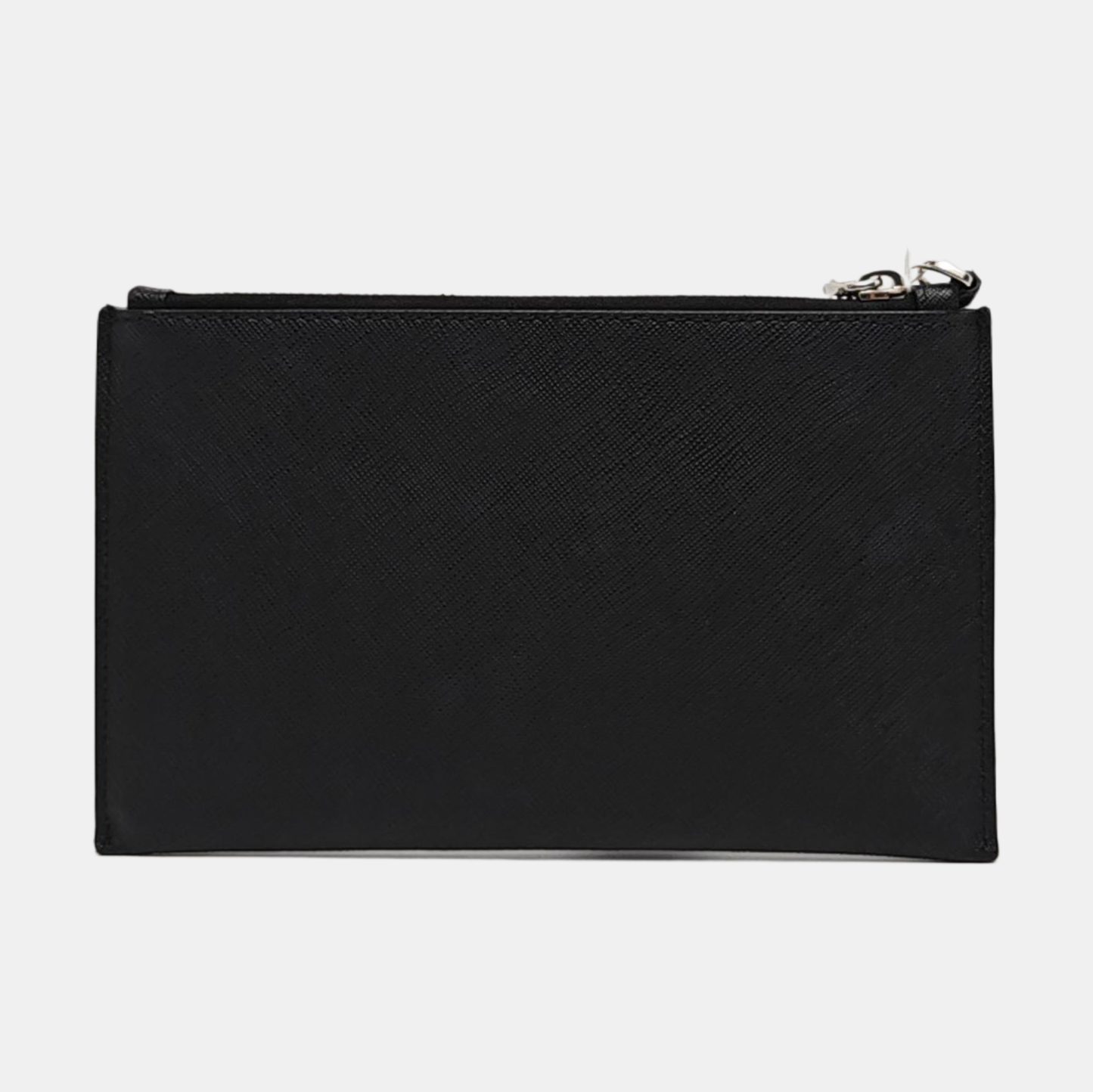 PRADA Black Cowhide Logo Monogram Handbag Silver Hardware-(SKU)-955758933