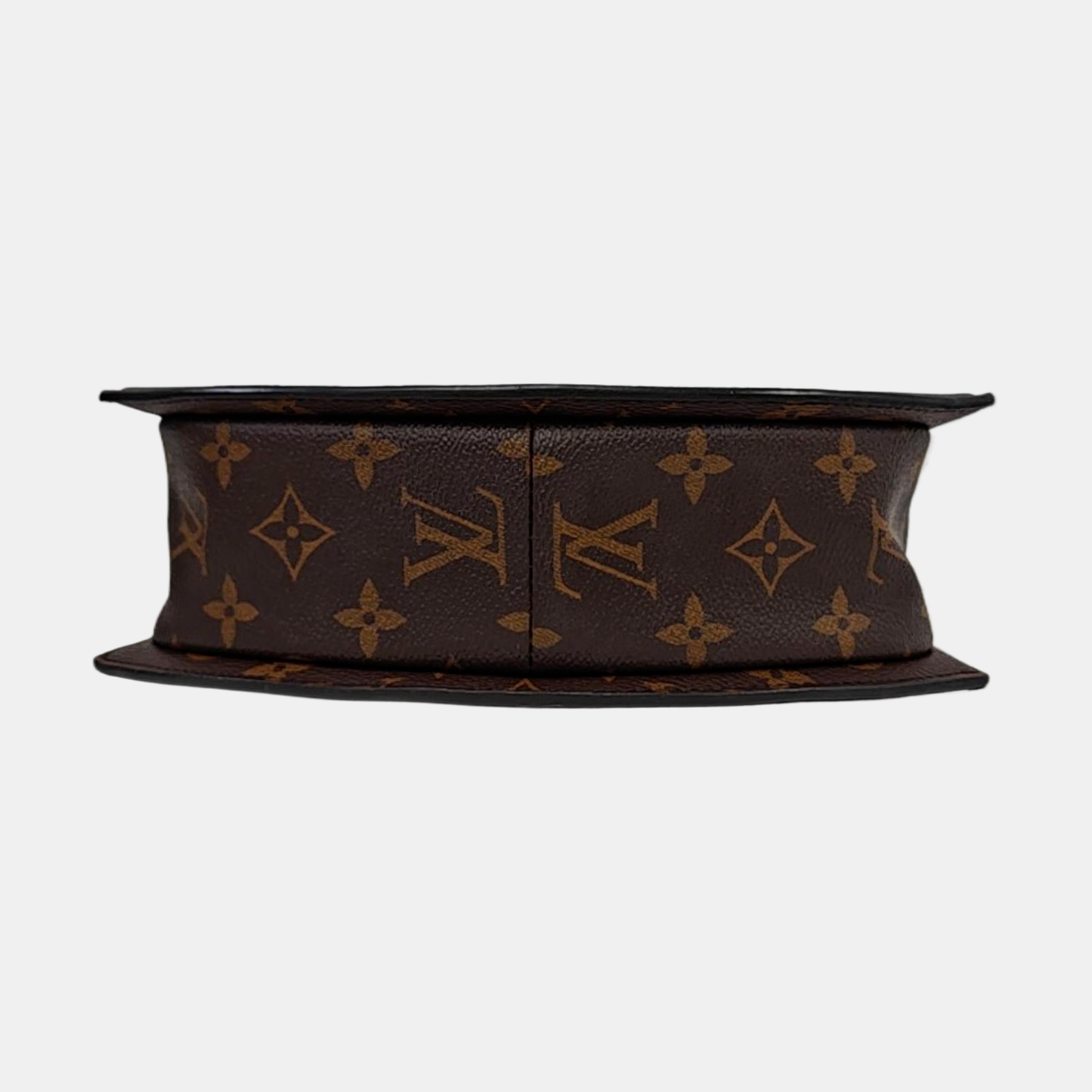 LOUIS VUITTON EDEN Brown Coated Canvas Monogram Crossbody Bag Shoulder Bag Handbag Gold Hardware Removable Strap-(SKU)-962056343