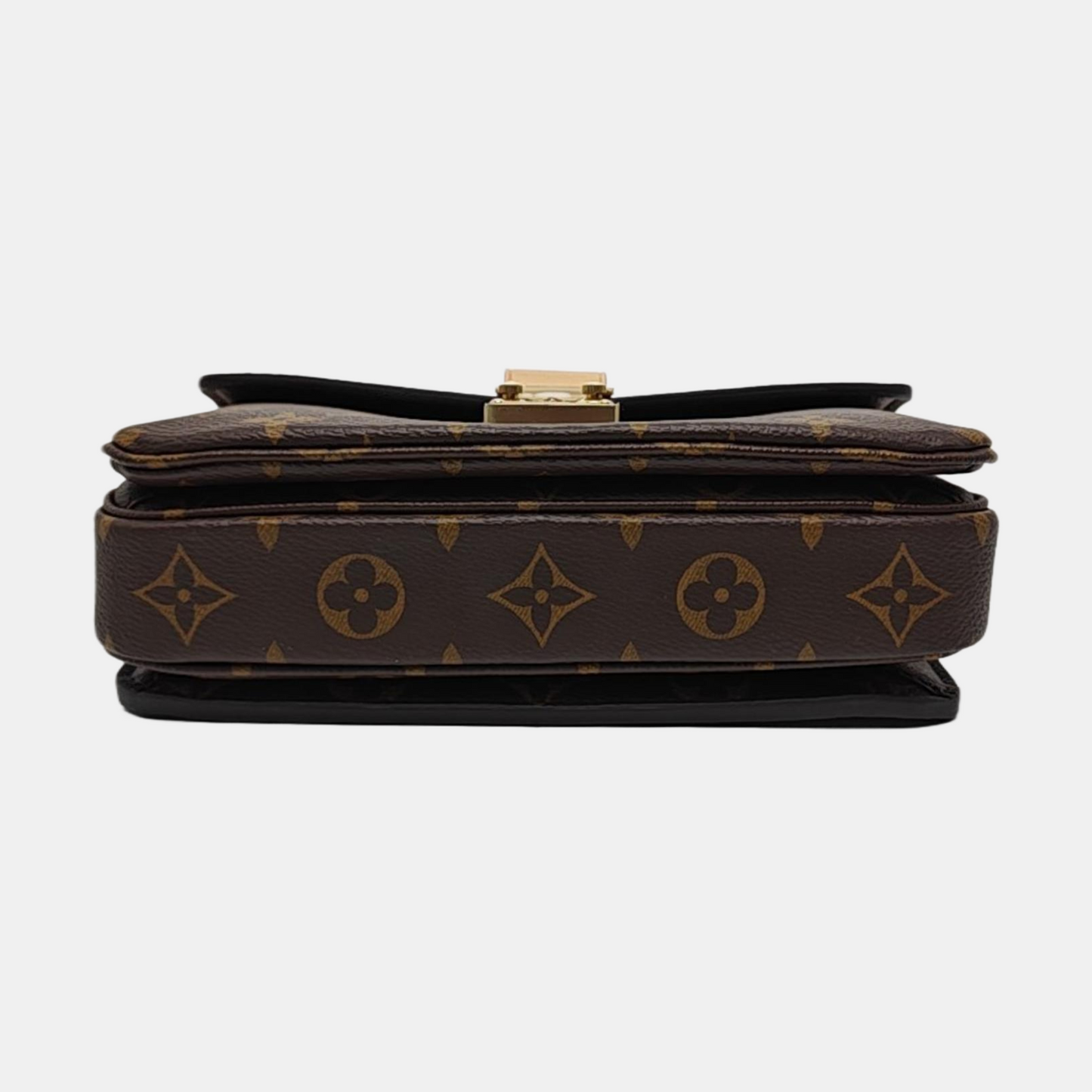 LOUIS VUITTON MÉTIS EAST WEST Brown Coated Canvas Monogram Crossbody Shoulder Bag Tote Bag Single Shoulder Bag with Detachable Straps-(SKU)-964519024