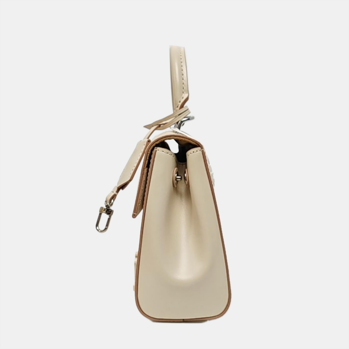 LOUIS VUITTON CLUNY Mini Beige EPI Calfskin Ripple Shoulder Bag, Handbag, Crossbody Bag with Detachable Strap-(SKU)-965312768