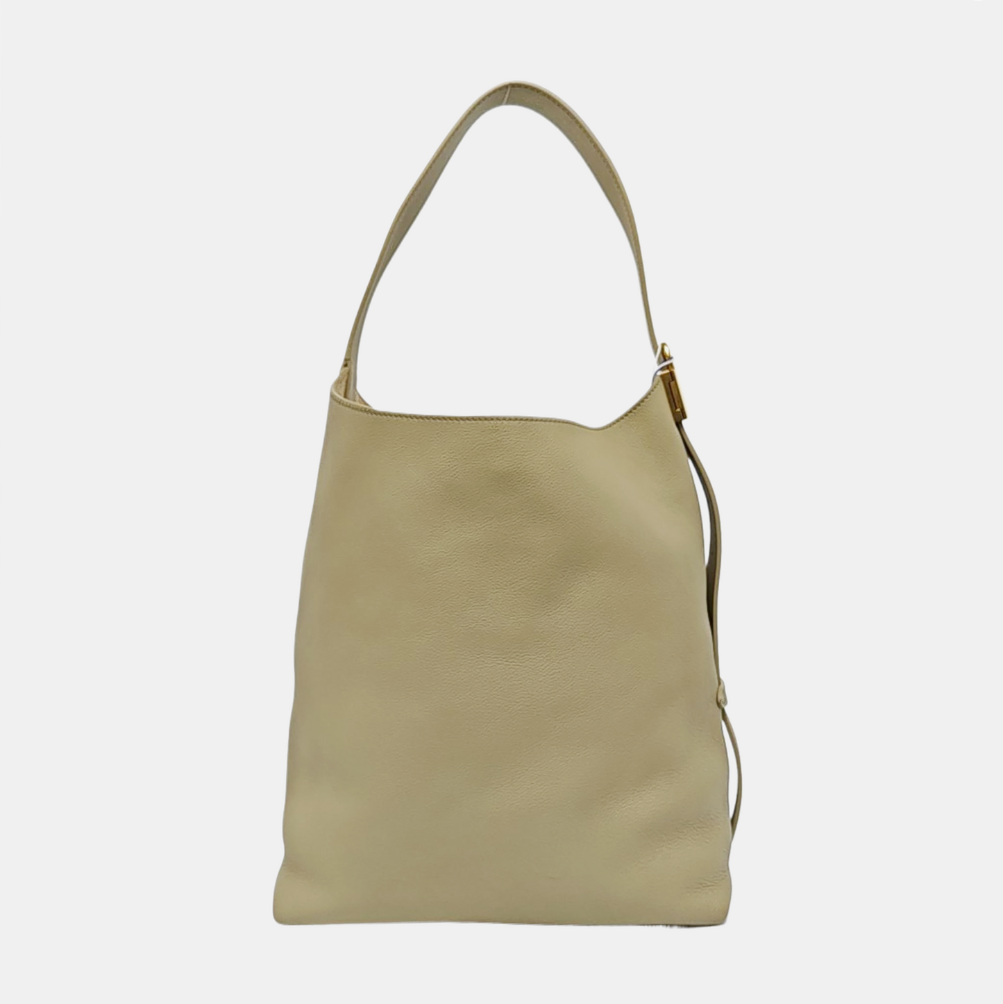 LOUIS VUITTON LOW KEY HOBO Medium Size Greenish Grey Calfskin Monogram Shoulder Bag, Handbag with Detachable Strap-(SKU)-966606063
