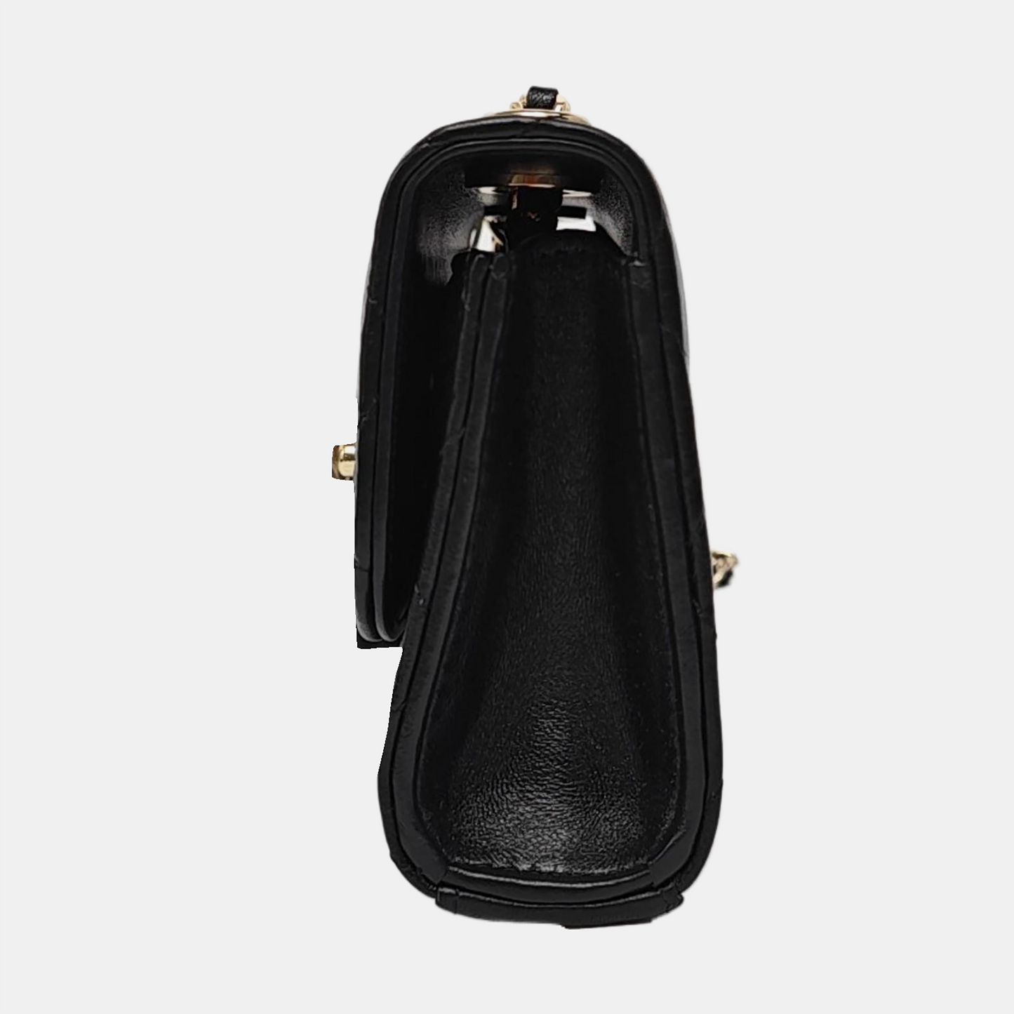 CHANEL TRENDY CC Black Lamb Skin Quilted Single Shoulder Bag Crossbody Bag Golden Hardware-(SKU)-967363418
