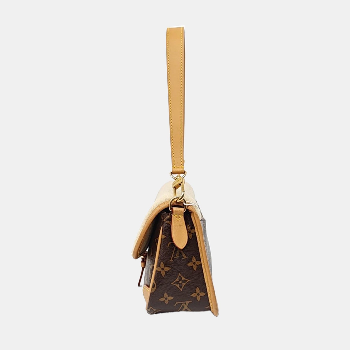LOUIS VUITTON DIANE Color Block Coated Canvas Monogram Crossbody Handbag Clutch Single Shoulder Bag 2 Straps Golden Hardware-(SKU)-969178669