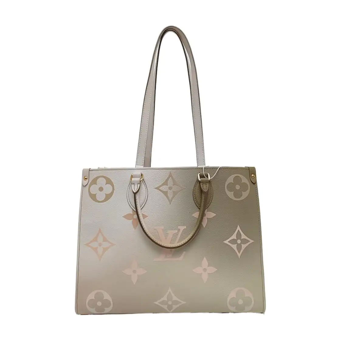 LOUIS VUITTON ONTHEGO Medium Multicolor Coated Canvas Monogram Jungle Bag Shoulder Bag Handbag Gold Hardware-(SKU)-969446972