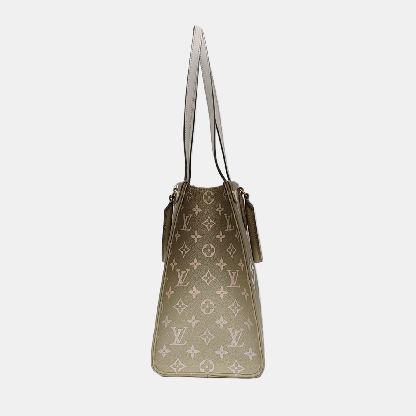 LOUIS VUITTON ONTHEGO Medium Multicolor Coated Canvas Monogram Jungle Bag Shoulder Bag Handbag Gold Hardware-(SKU)-969446972
