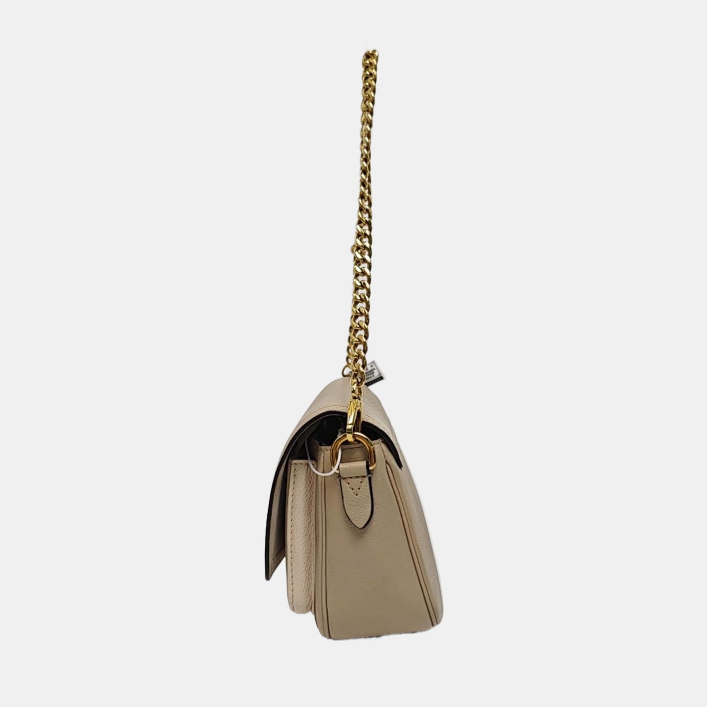 LOUIS VUITTON LOCKME TENDER Khaki Leather Single Shoulder Bag Crossbody Shoulder Bag 2 Removable Shoulder Straps Golden Hardware Complete Accessories-(SKU)-970899092