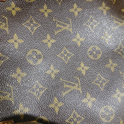 LOUIS VUITTON BOSPHORE Brown Coated Canvas Monogram Single Shoulder Bag Crossbody Golden hardware-(SKU)-950950997