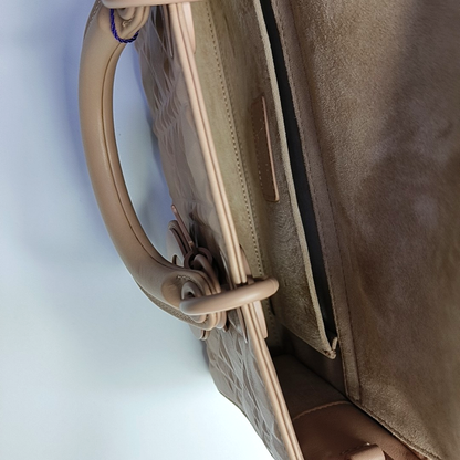 DIOR Lady D-Joy Medium Pink Calfskin Chevron Shoulder Bag, Crossbody Bag with 2 Detachable Straps-(SKU)-964292779